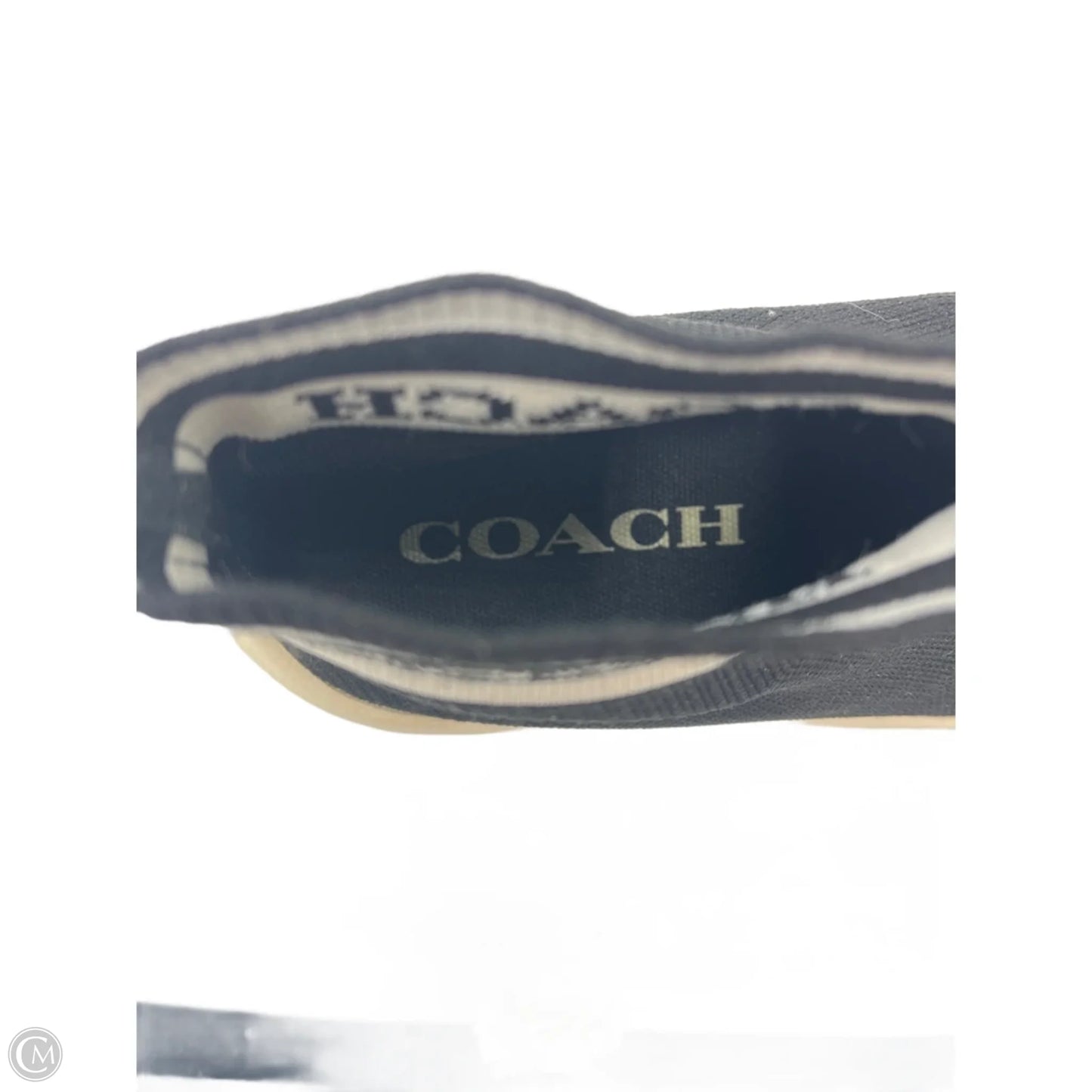 Shoes Designer By Coach In Black, Size: 5.5