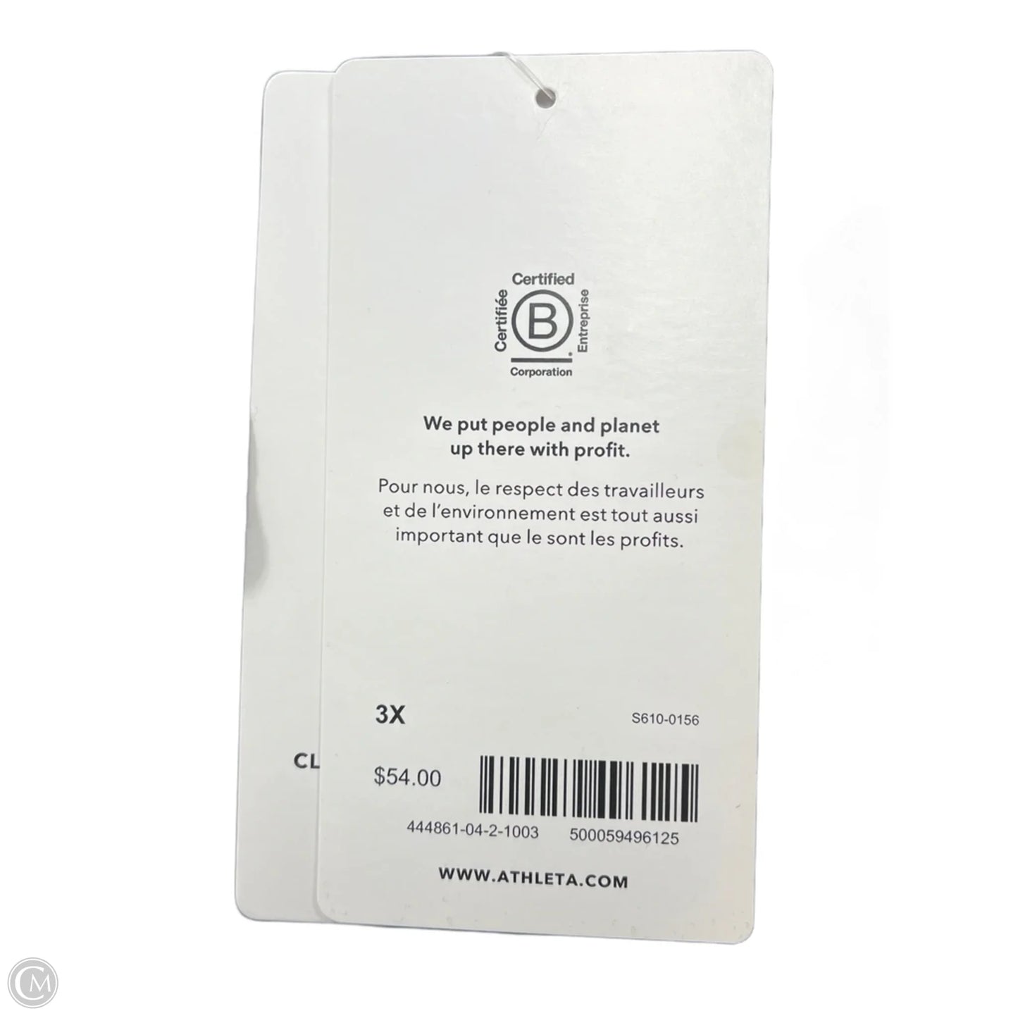 New! Athletic Top Short Sleeve By Athleta In Black, Size: 3x