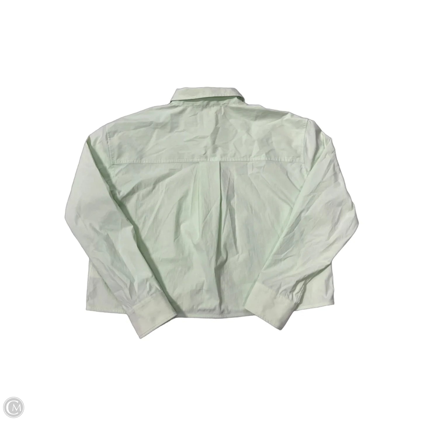 Top Long Sleeve By Athleta In Green, Size: M