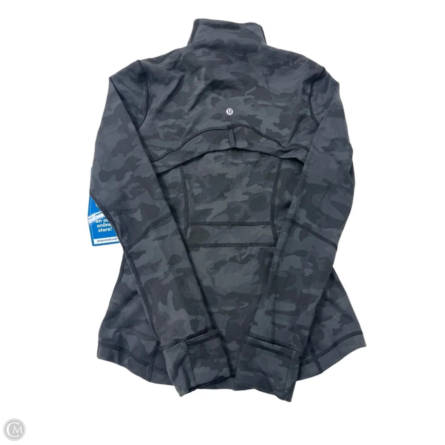 Athletic Jacket By Lululemon In Camouflage Print, Size: 6