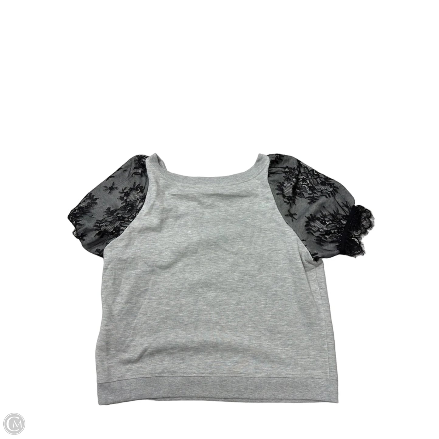 New! Top Short Sleeve By Maeve In Grey, Size: L