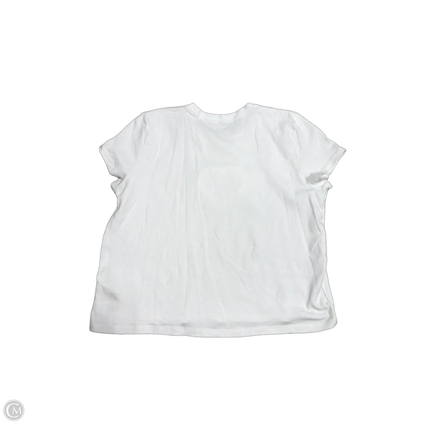 Top Short Sleeve By Maeve In White, Size: Xl