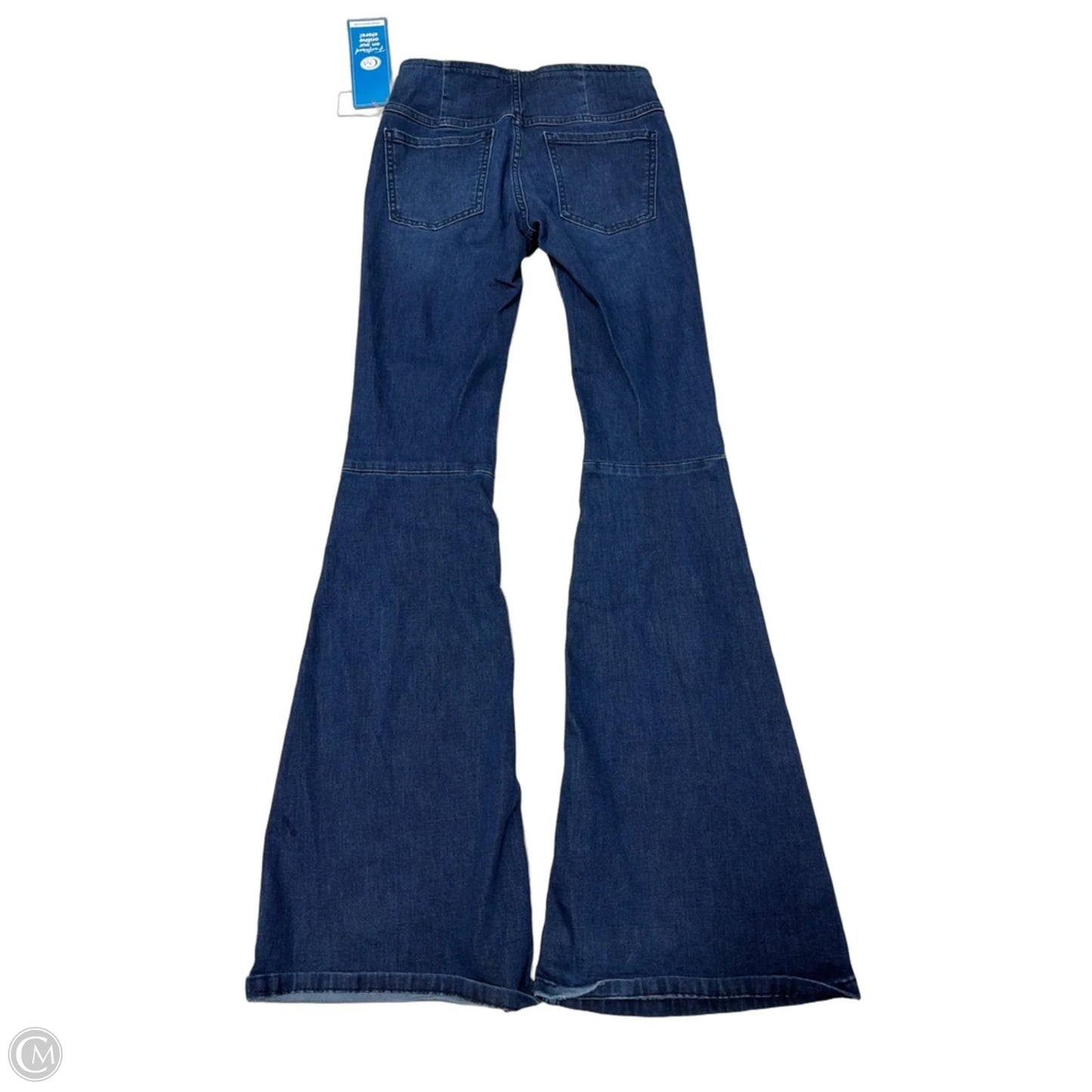 Jeans Flared By Free People In Blue Denim, Size: 2