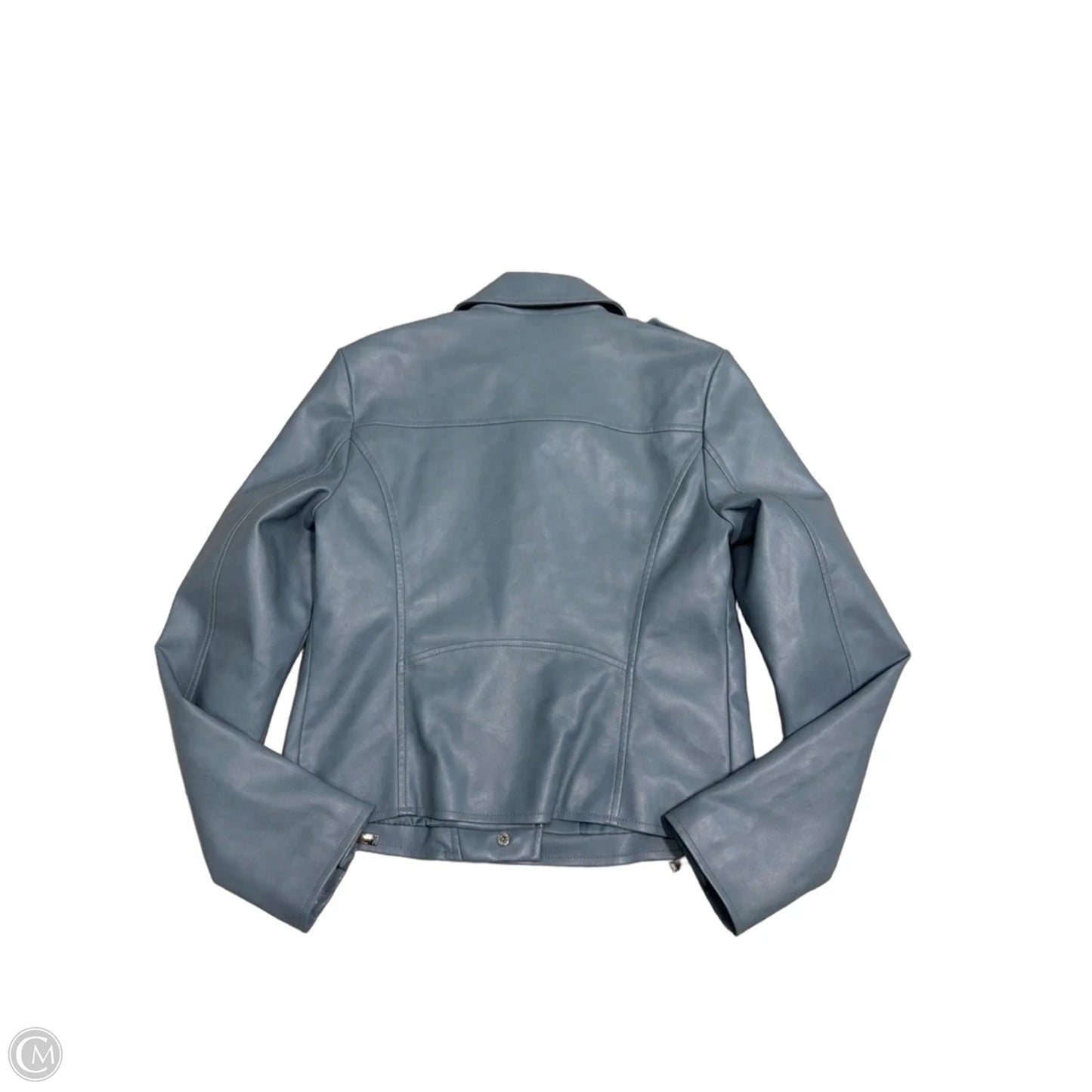 Jacket Moto By Bagatelle In Blue, Size: S