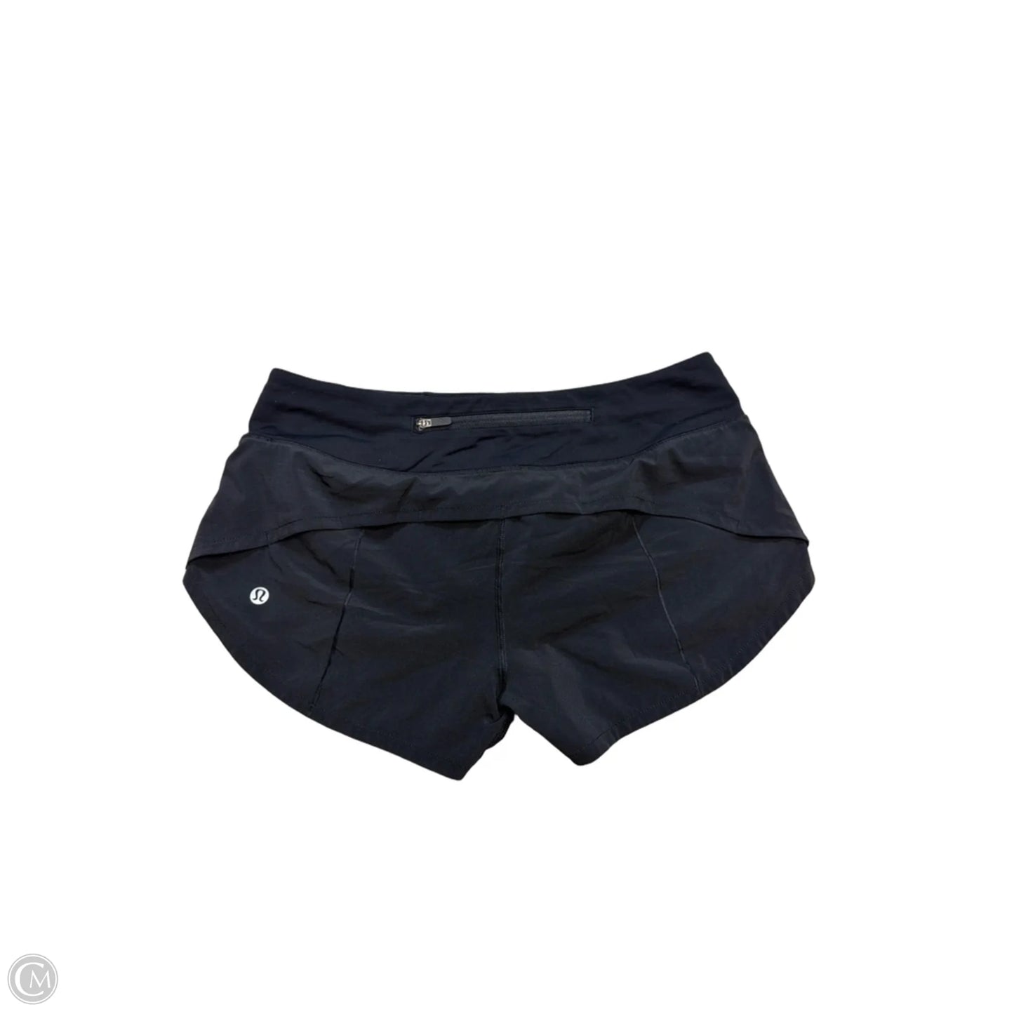 Athletic Shorts By Lululemon In Black, Size: 4