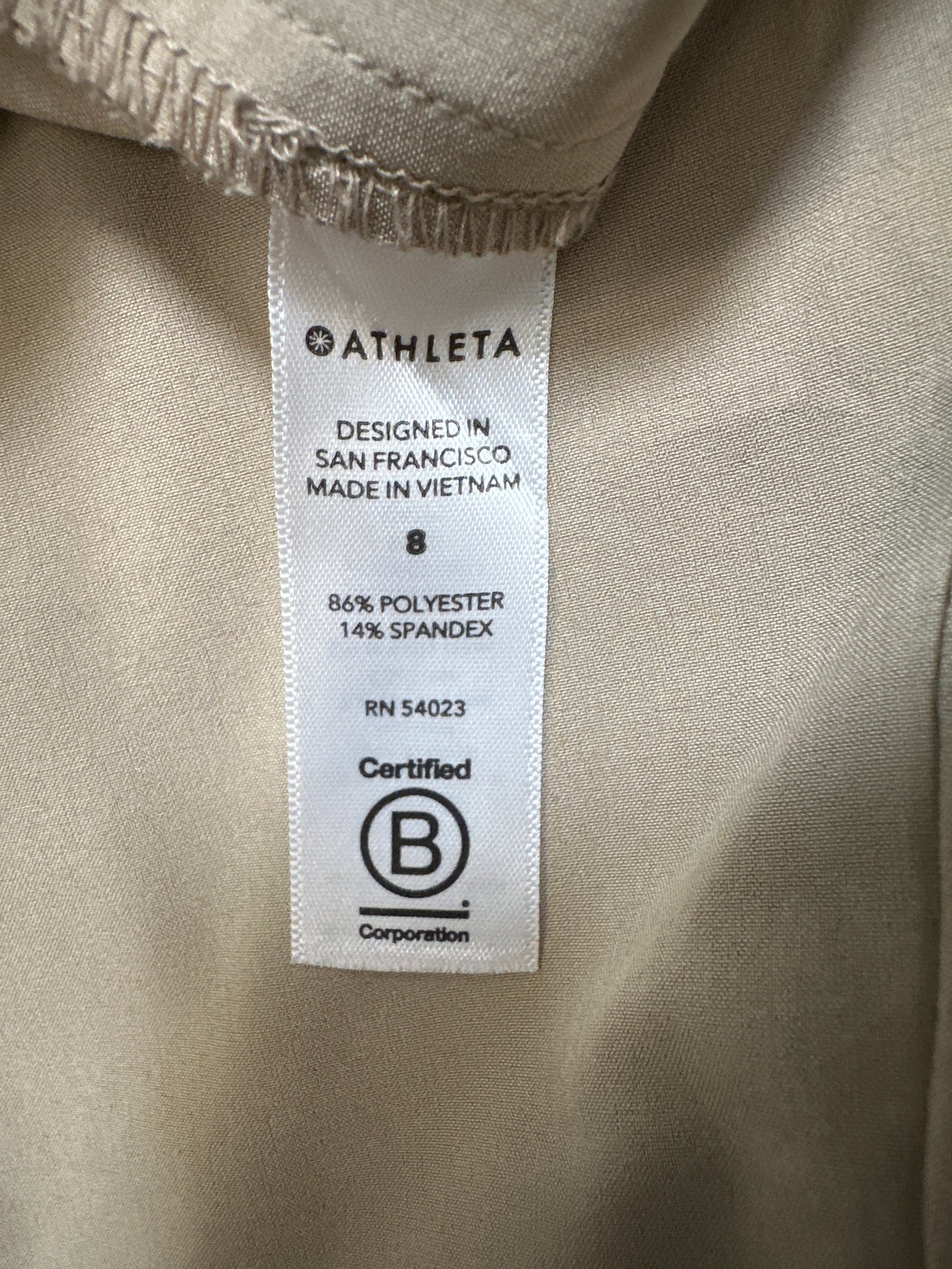 Athletic Pants By Athleta In Tan, Size: 8