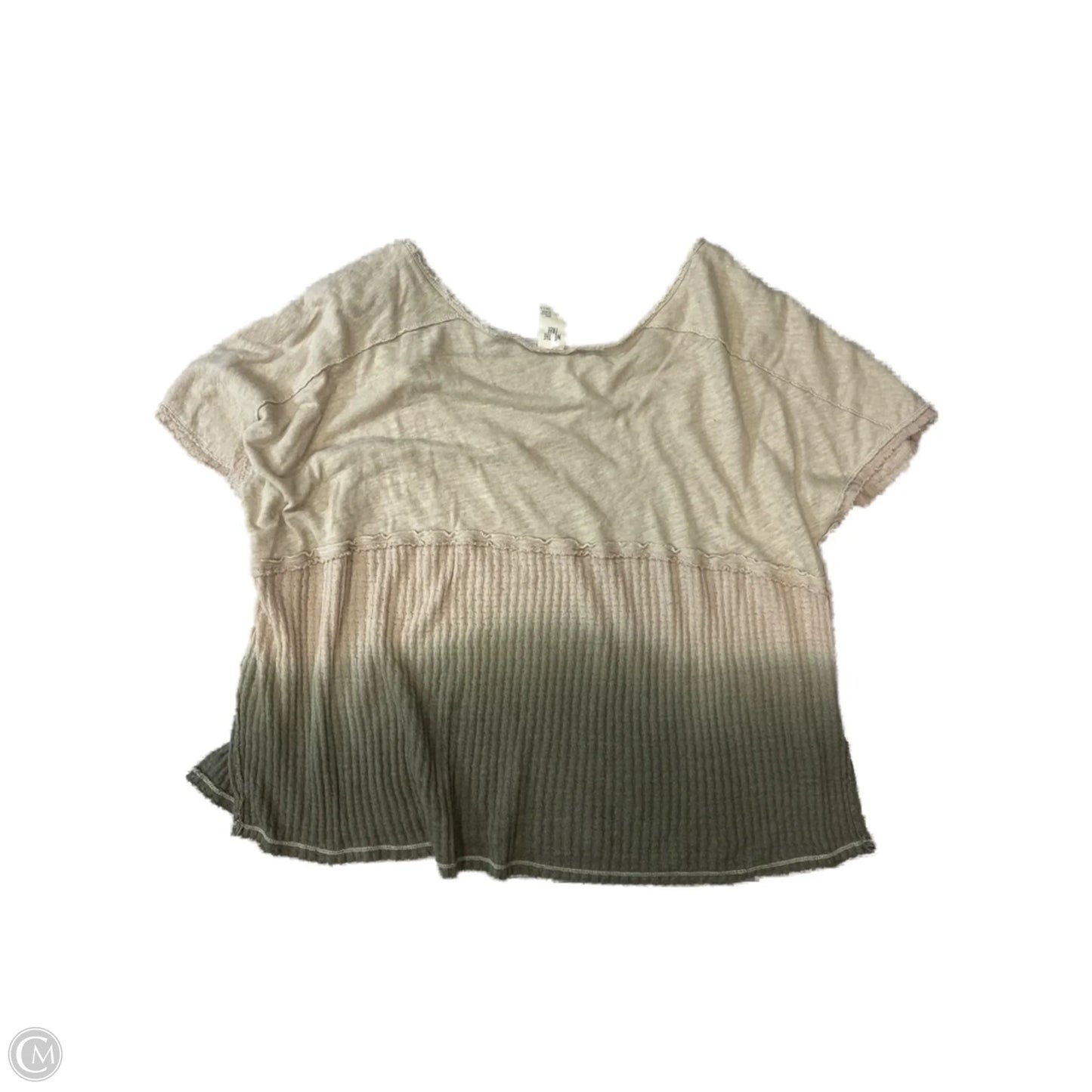 Top Short Sleeve By We The Free In Beige, Size: S