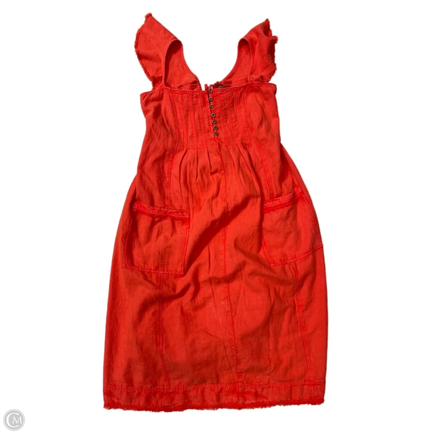 Dress Casual Short By Pilcro In Orange, Size: M