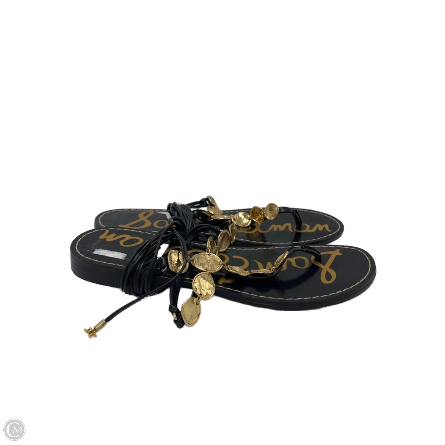 Sandals Flats By Sam Edelman In Black, Size: 8.5
