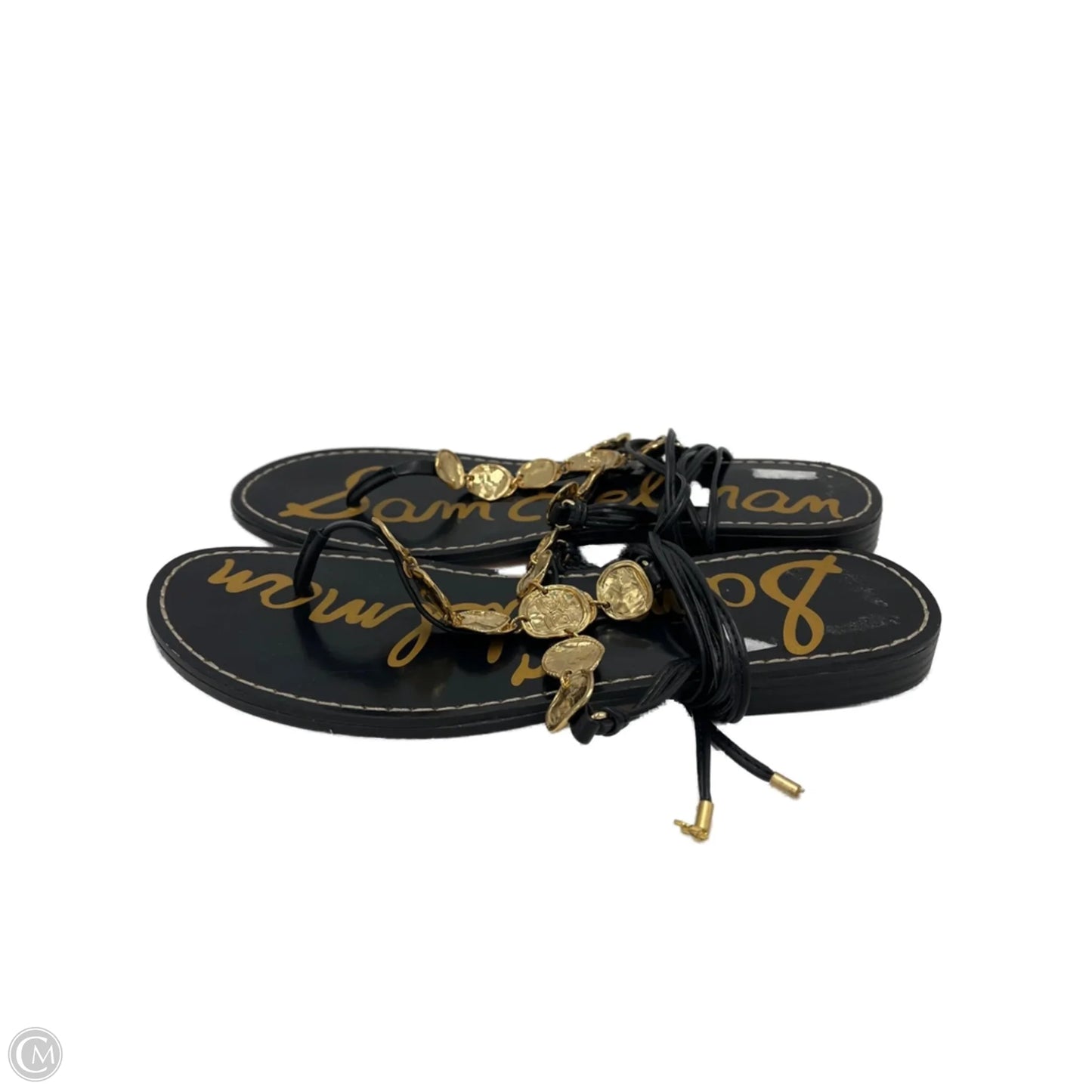 Sandals Flats By Sam Edelman In Black, Size: 8.5