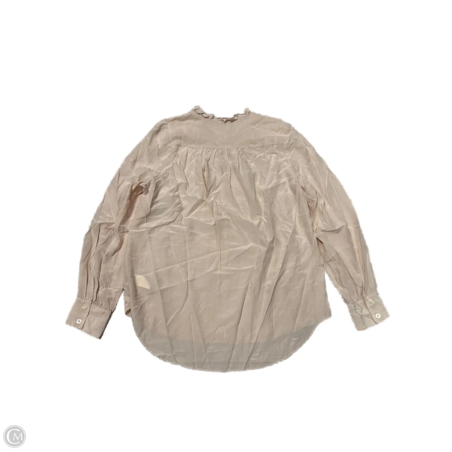 Top Long Sleeve Designer By Kate Spade In Pink, Size: M