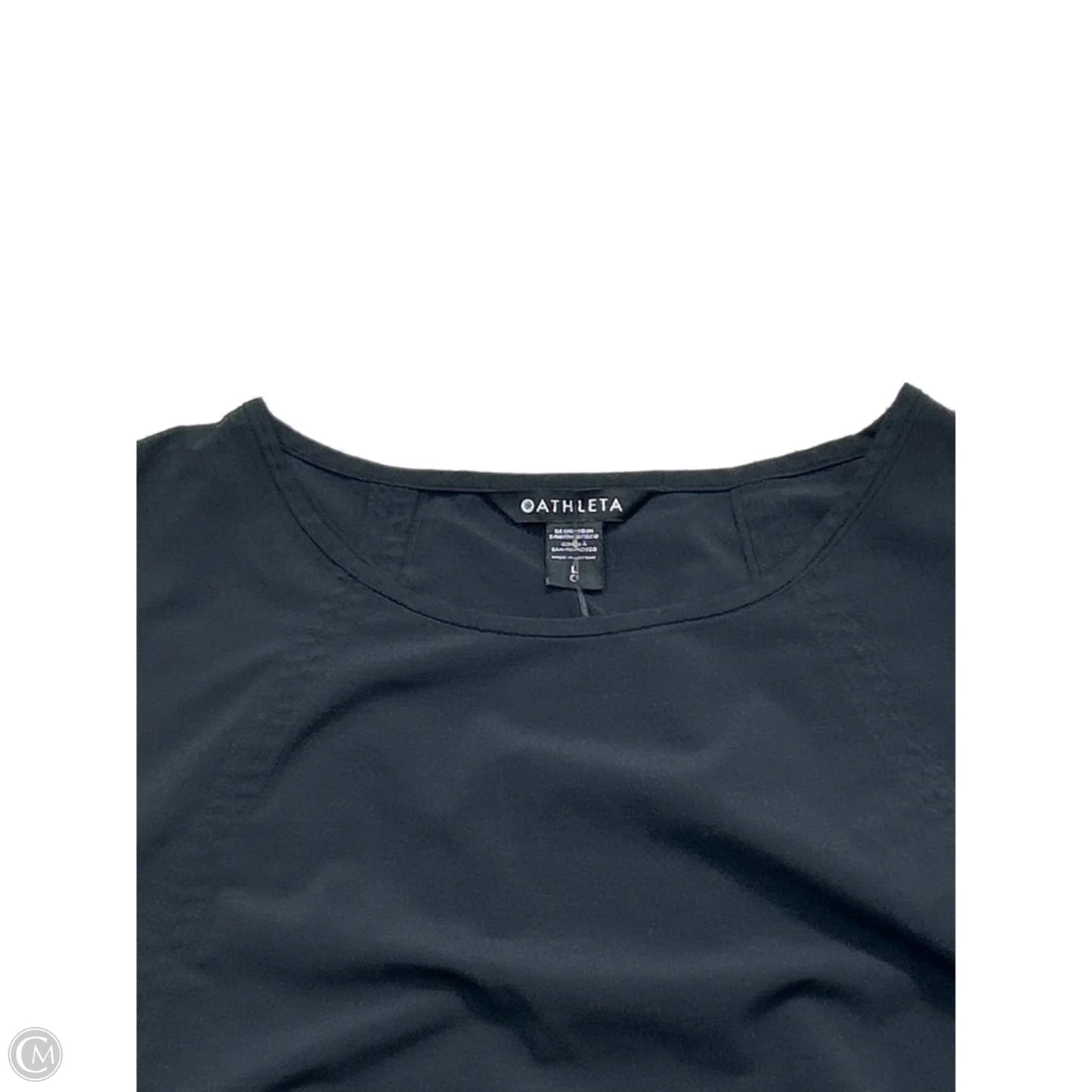 Top Sleeveless By Athleta In Black, Size: L