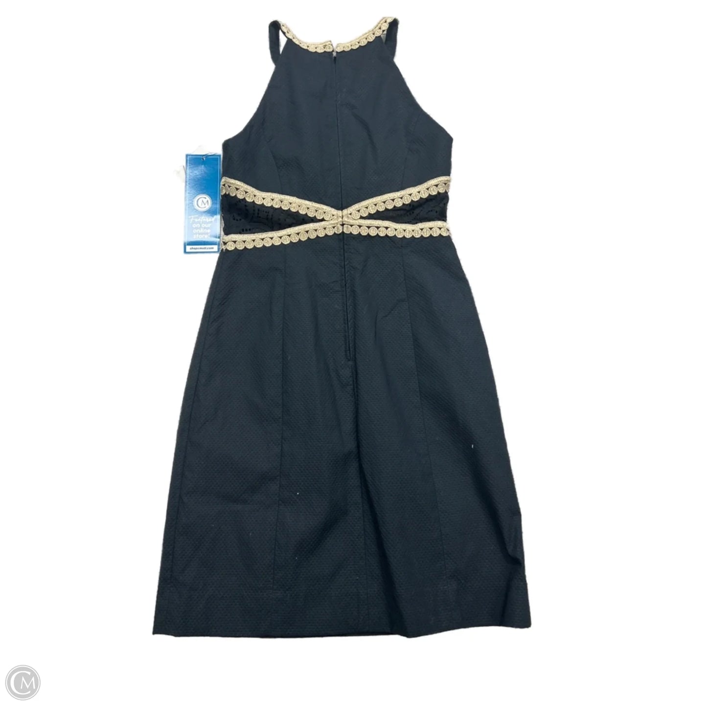 Dress Designer By Lilly Pulitzer In Black, Size: 0