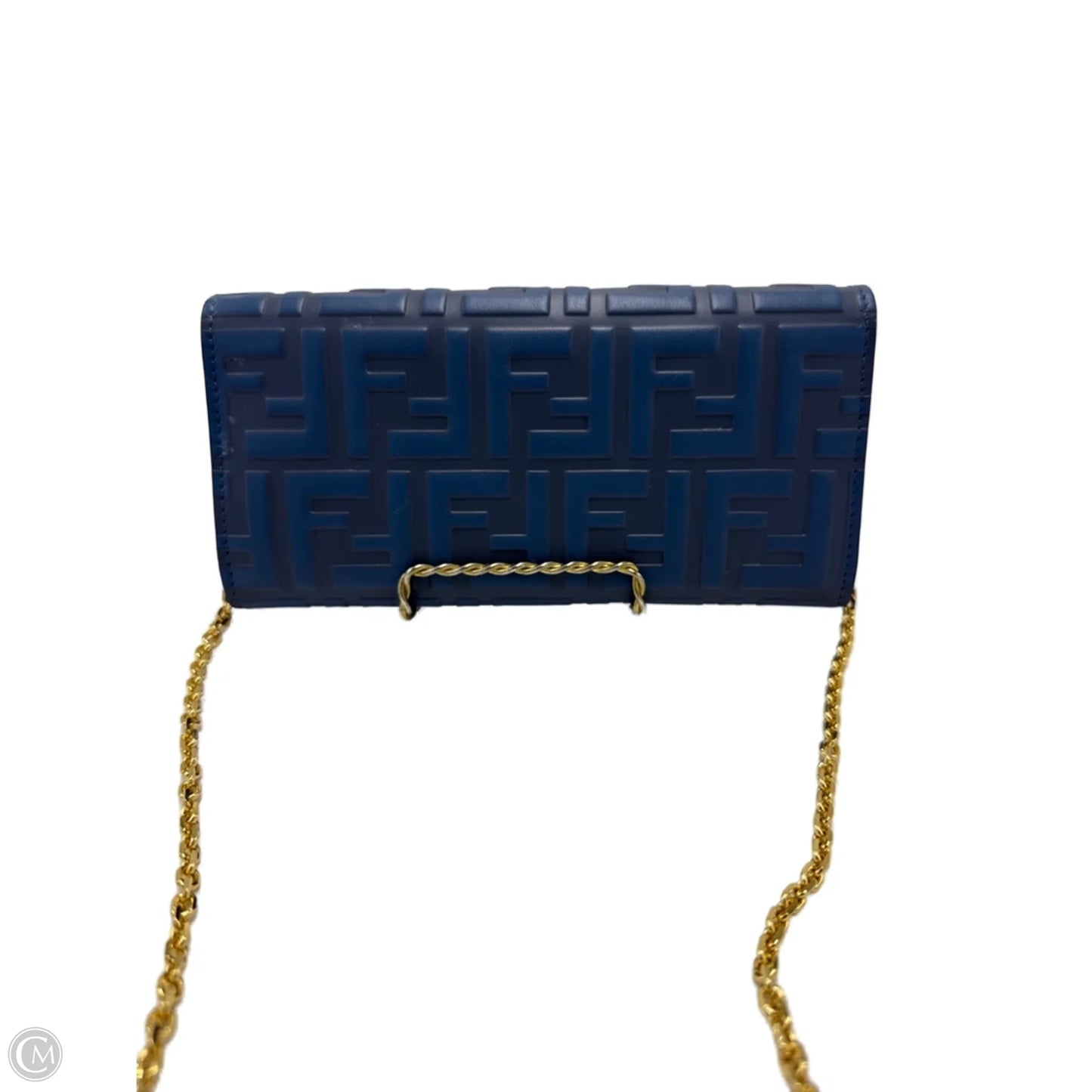 Fendi FF Diamonds Continental Luxury Wallet On A Chain