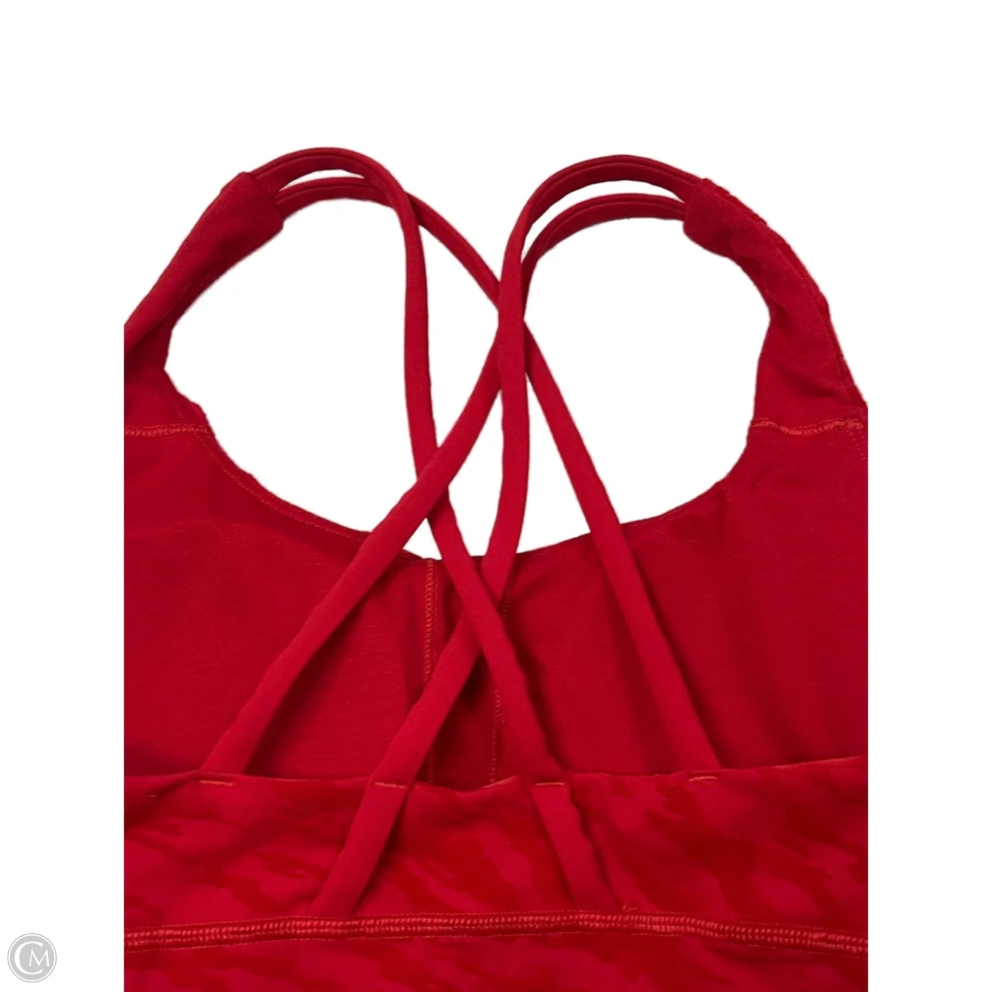 Athletic Bra By Lululemon In Red, Size: 6