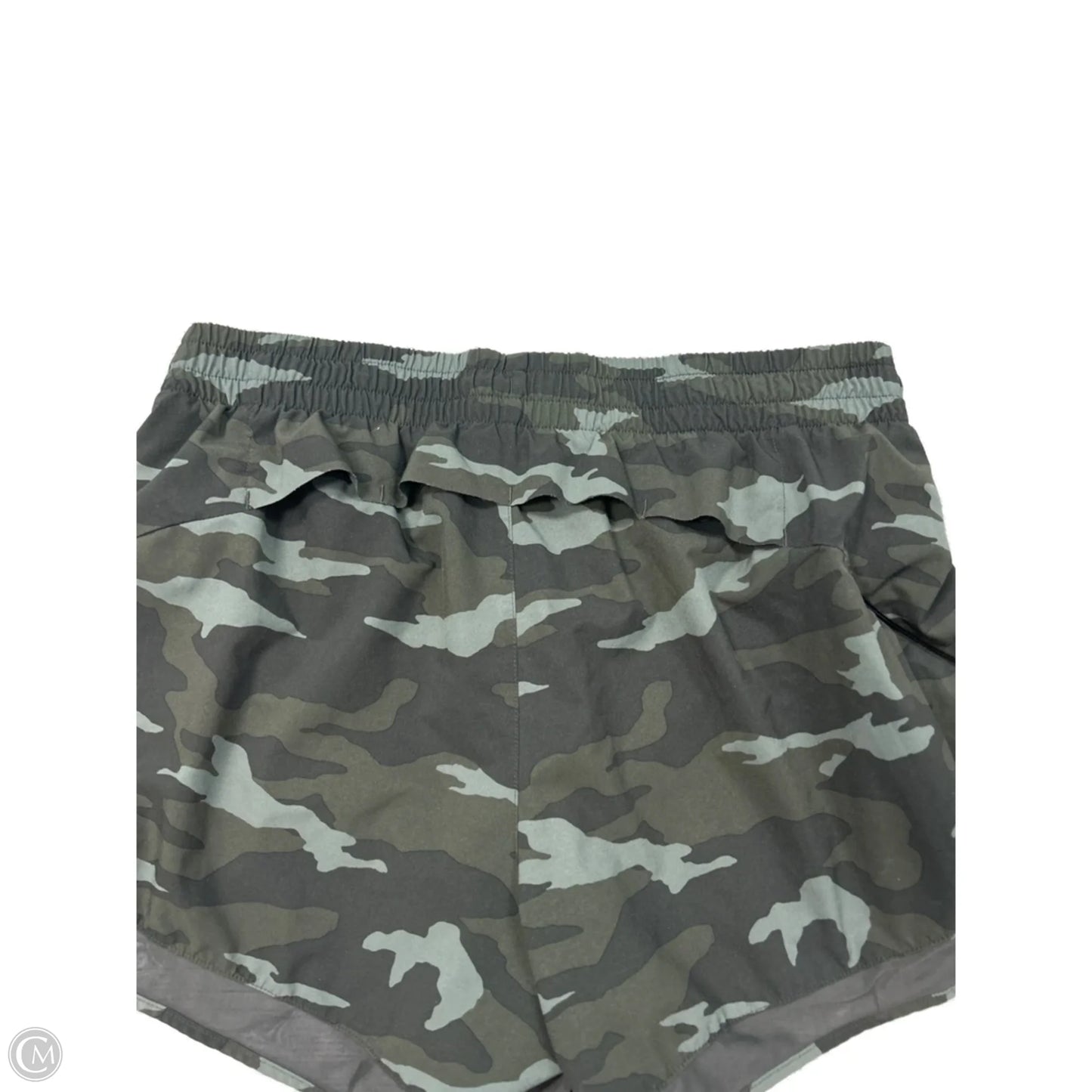 Athletic Shorts By Athleta In Camouflage Print, Size: M