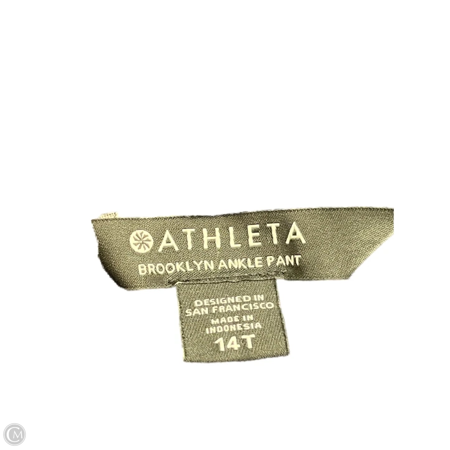 Athletic Pants By Athleta In Navy, Size: 14