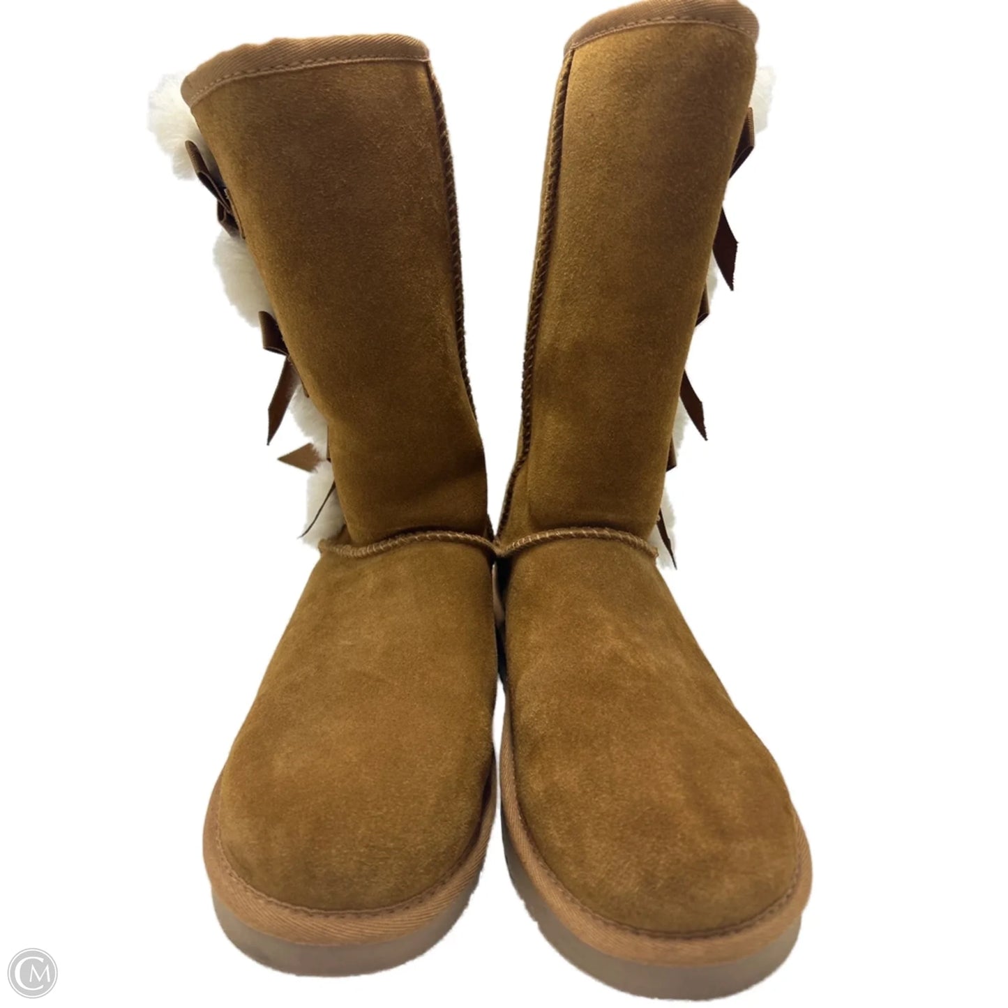 Boots Mid-calf Flats By Koolaburra By UGG In Brown, Size: 7