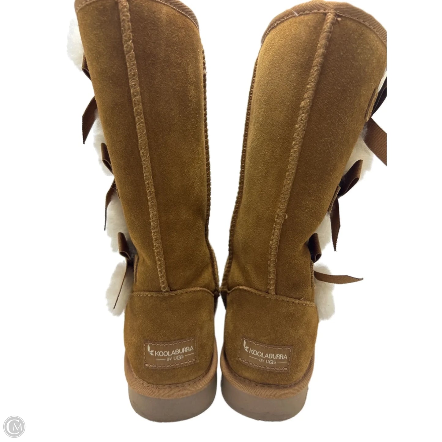 Boots Mid-calf Flats By Koolaburra By UGG In Brown, Size: 7