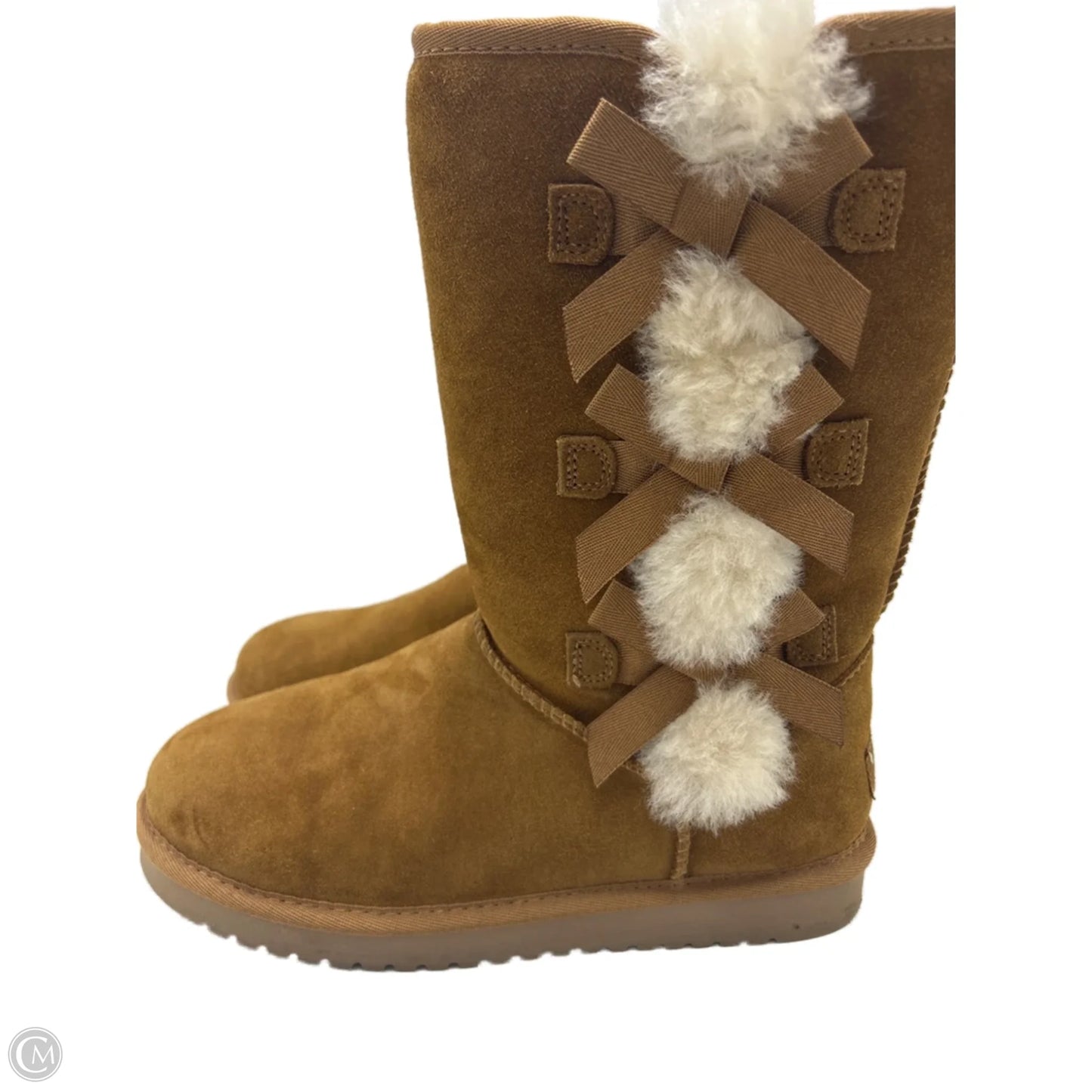 Boots Mid-calf Flats By Koolaburra By UGG In Brown, Size: 7