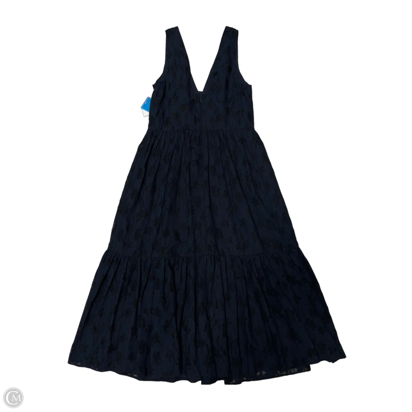 New! Dress Casual Maxi By Tommy Hilfiger In Black & Blue, Size: S