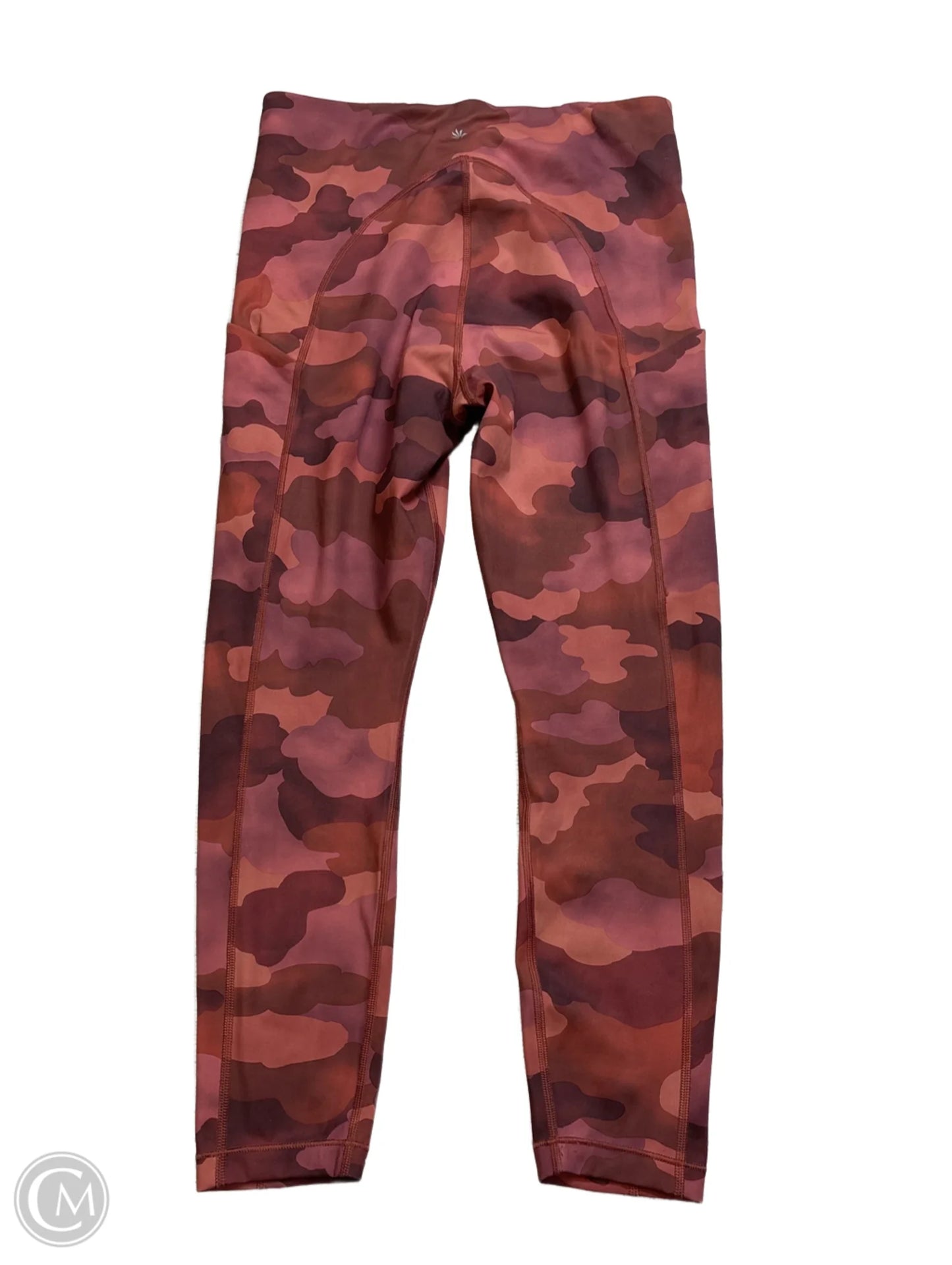 Athletic Leggings Capris By Athleta In Camouflage Print, Size: M