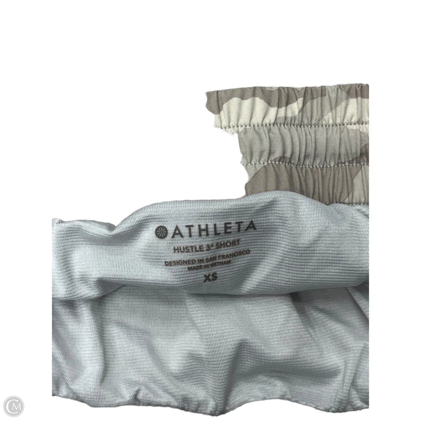 Athletic Shorts By Athleta In Camouflage Print, Size: Xs