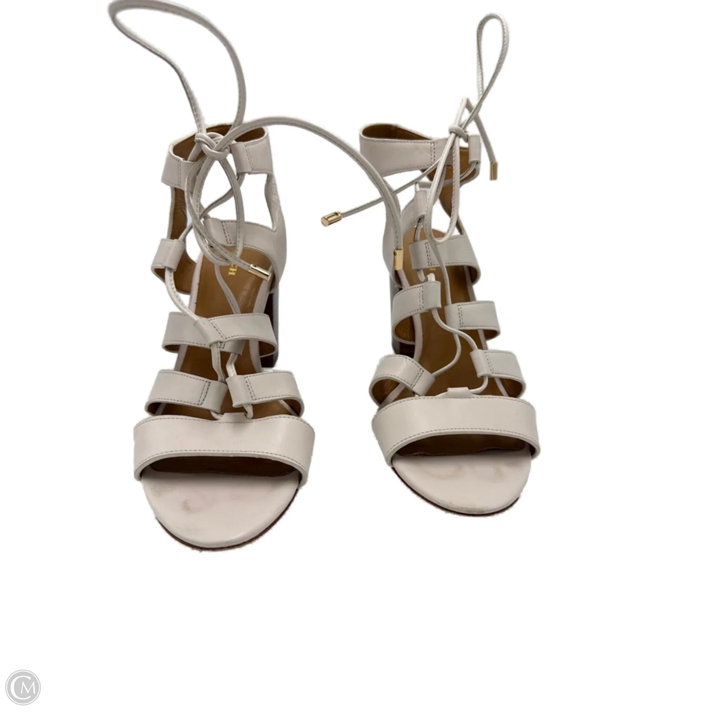 Shoes / Sandals Heels Designer By Coach In White, Size: 10