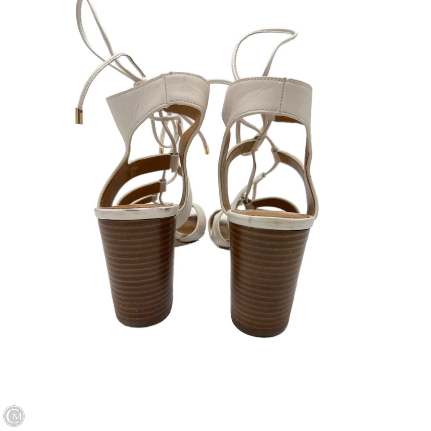 Shoes / Sandals Heels Designer By Coach In White, Size: 10