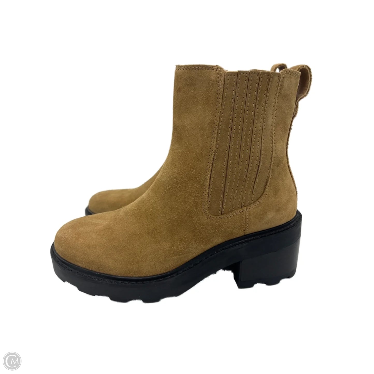 Boots Ankle Flats By Madewell In Brown, Size: 7