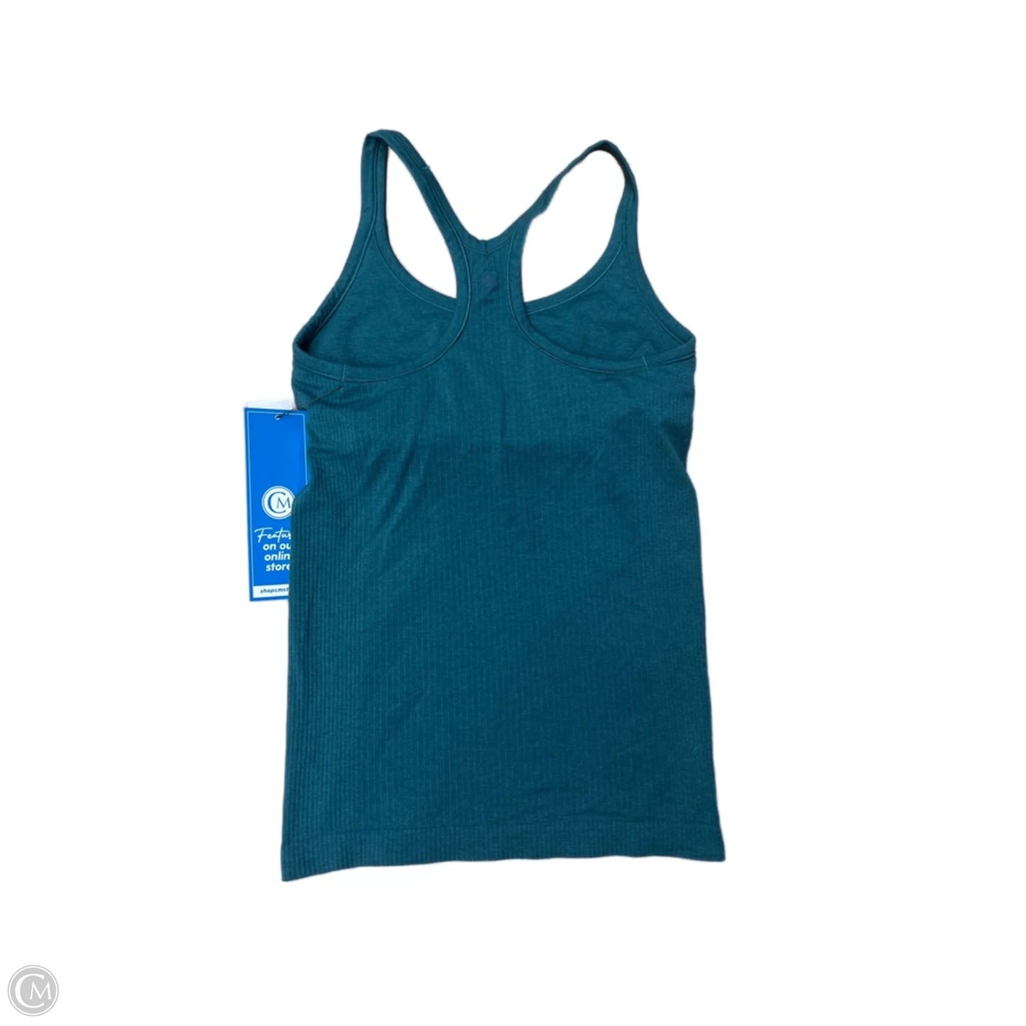 Athletic Tank Top By Lululemon In Teal, Size: S