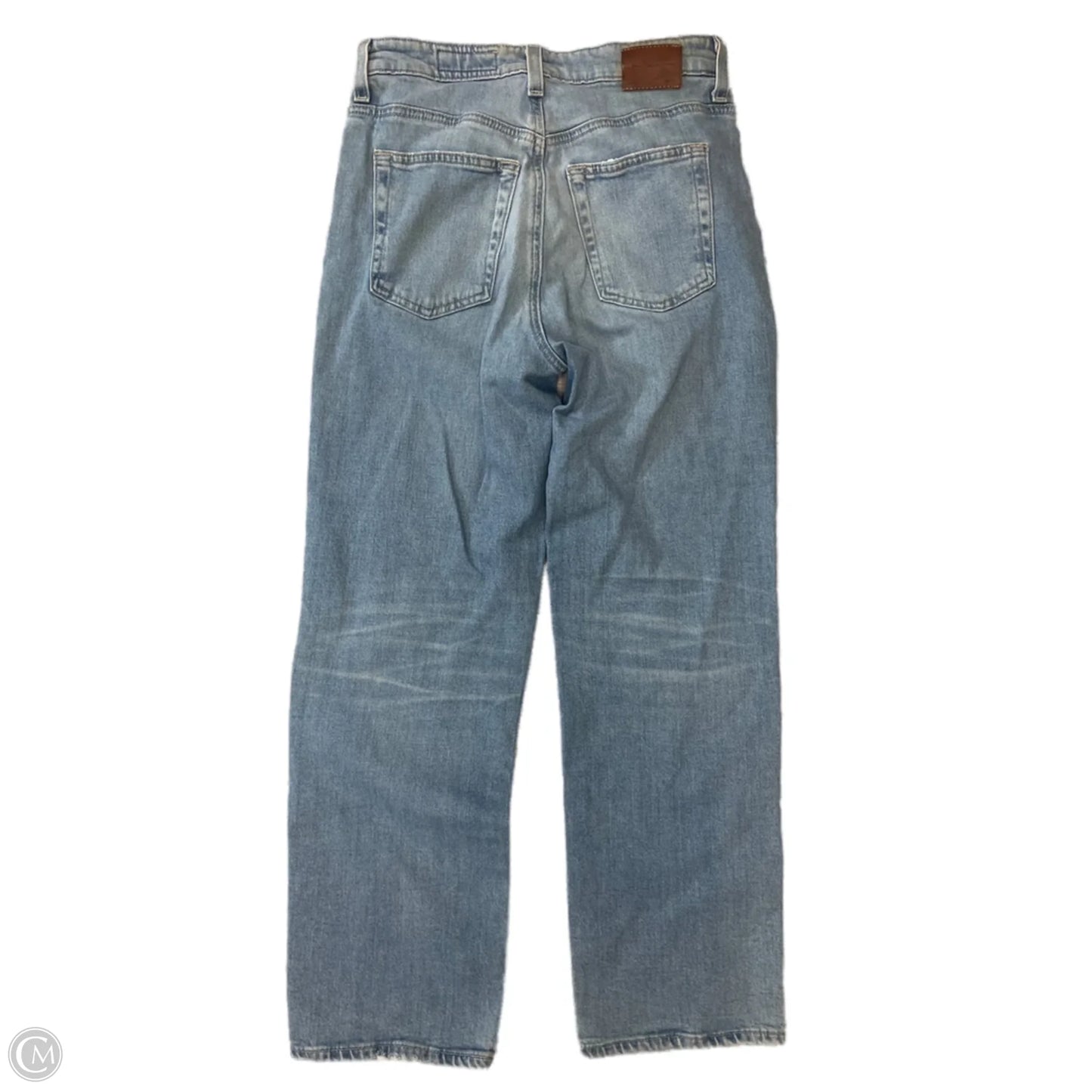 Jeans Straight By Adriano Goldschmied In Blue Denim, Size: 6