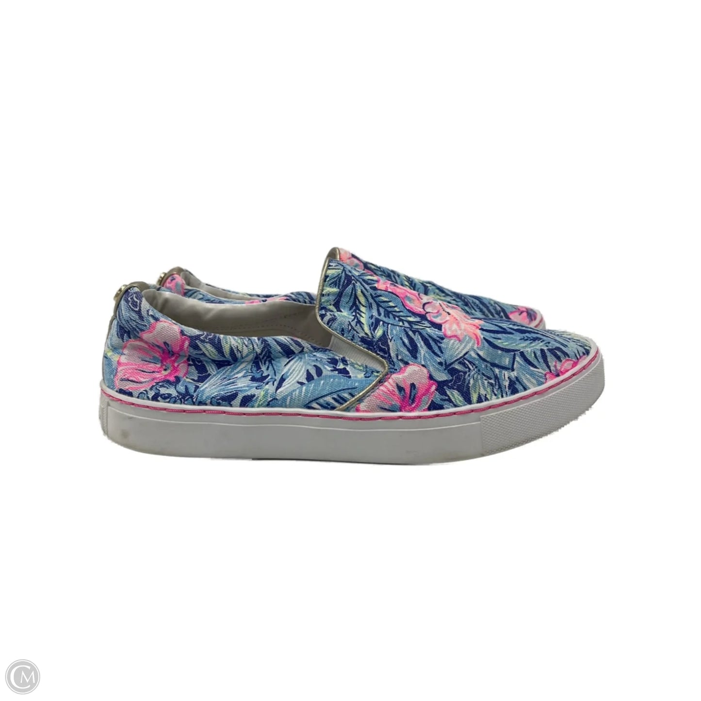 Shoes Designer By Lilly Pulitzer In Blue, Size: 9