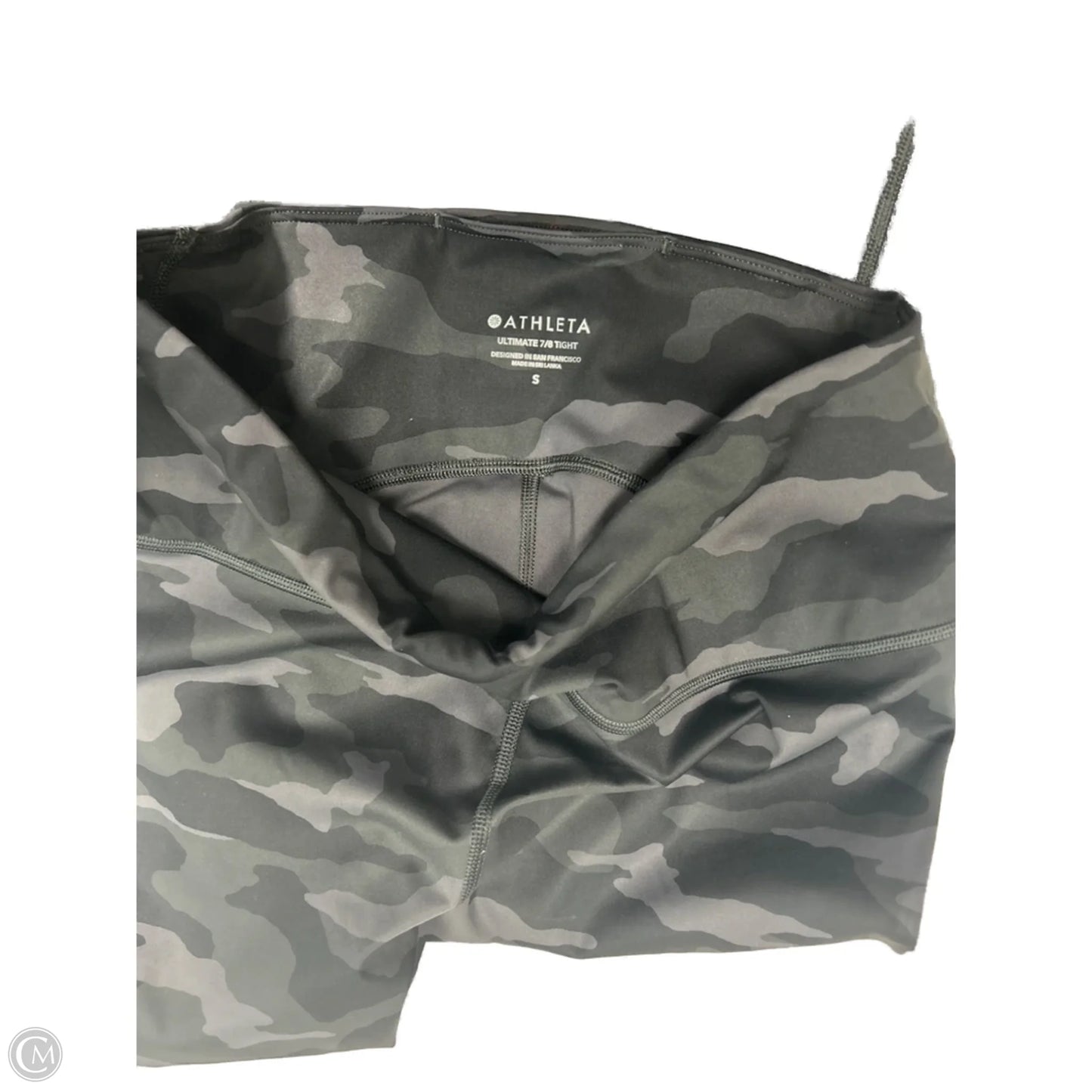 Athletic Leggings By Athleta In Camouflage Print, Size: S