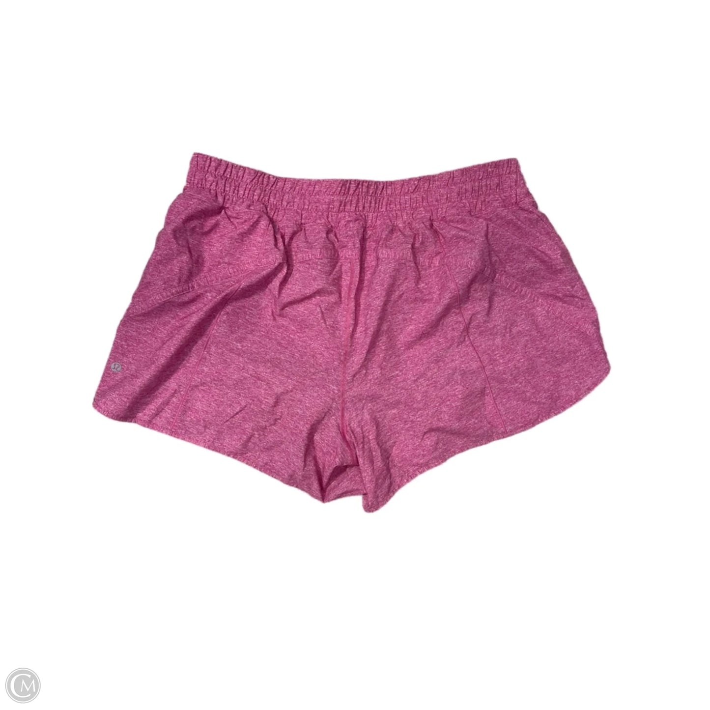 Athletic Shorts By Lululemon In Pink, Size: Xxl