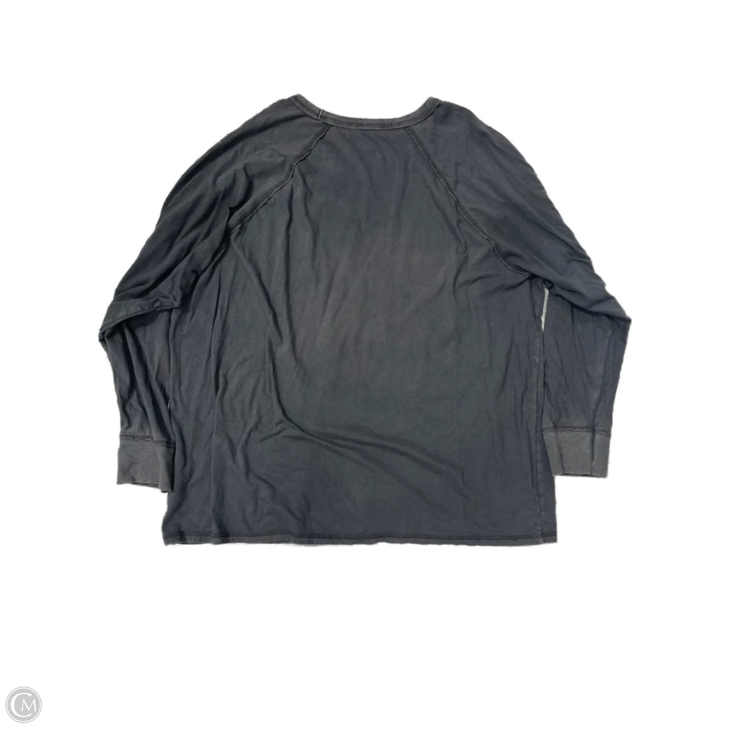 Top Long Sleeve By Aerie In Grey, Size: Xxl