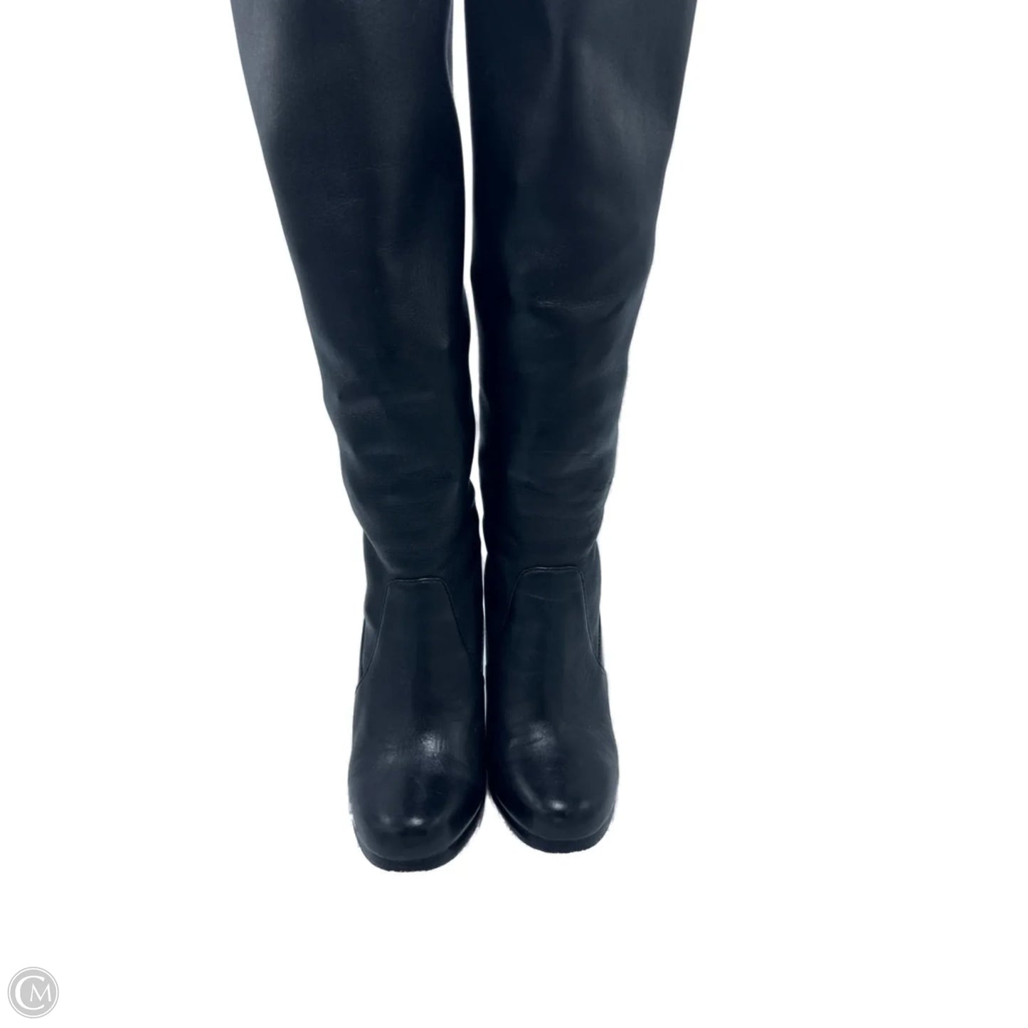 Boots Designer By Coach In Black, Size: 7