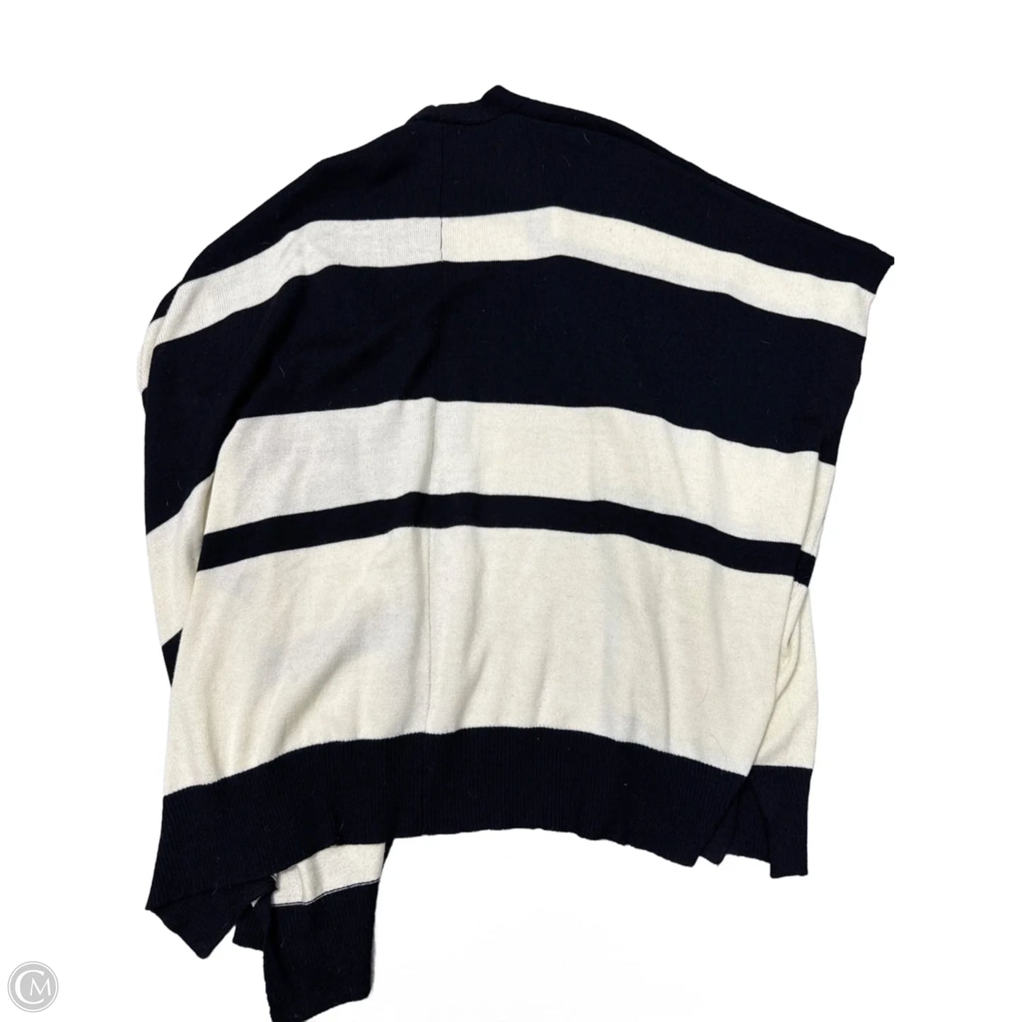 Sweater Cardigan By Andree By Unit In Striped Pattern, Size: 2x
