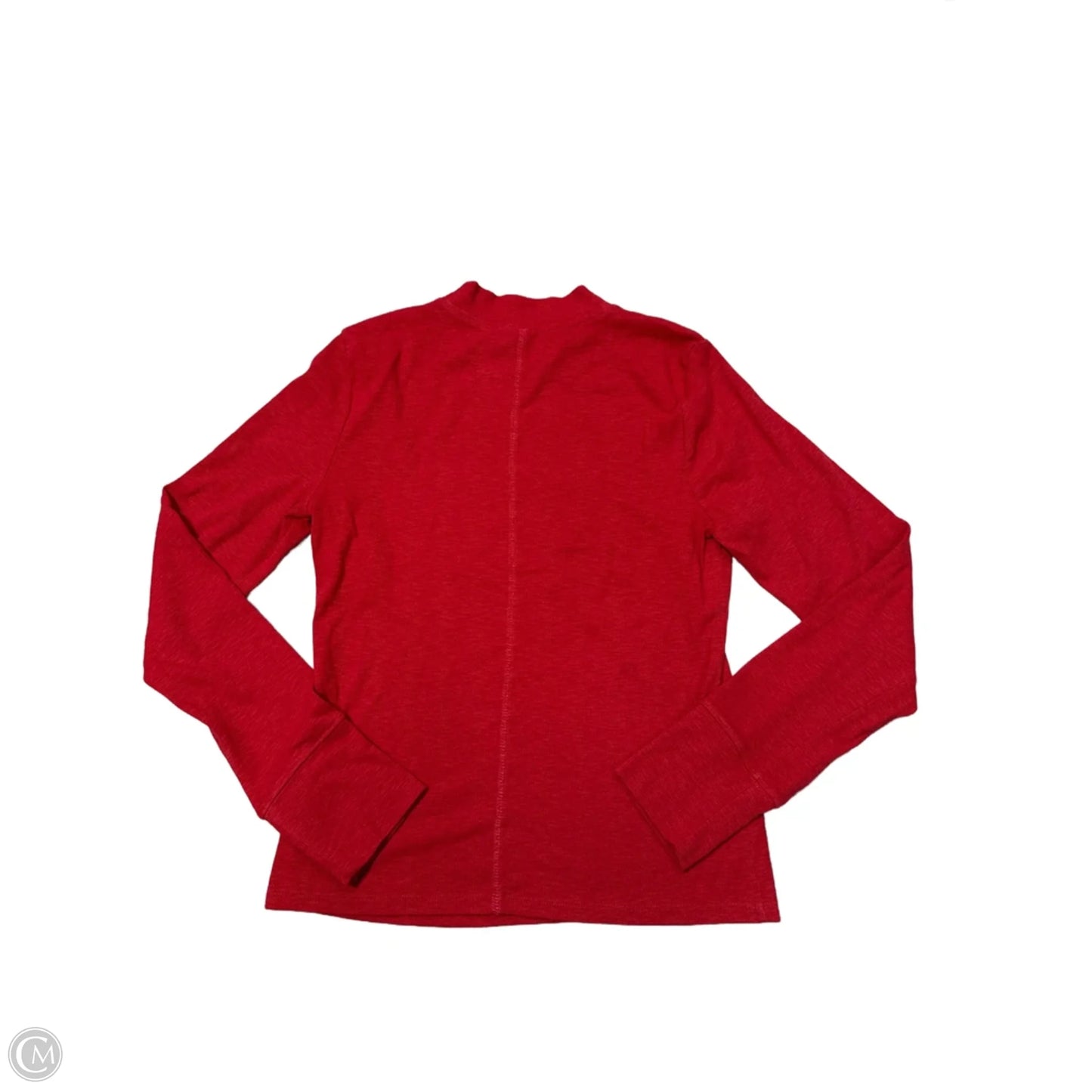 Top Long Sleeve By Gap In Red, Size: M