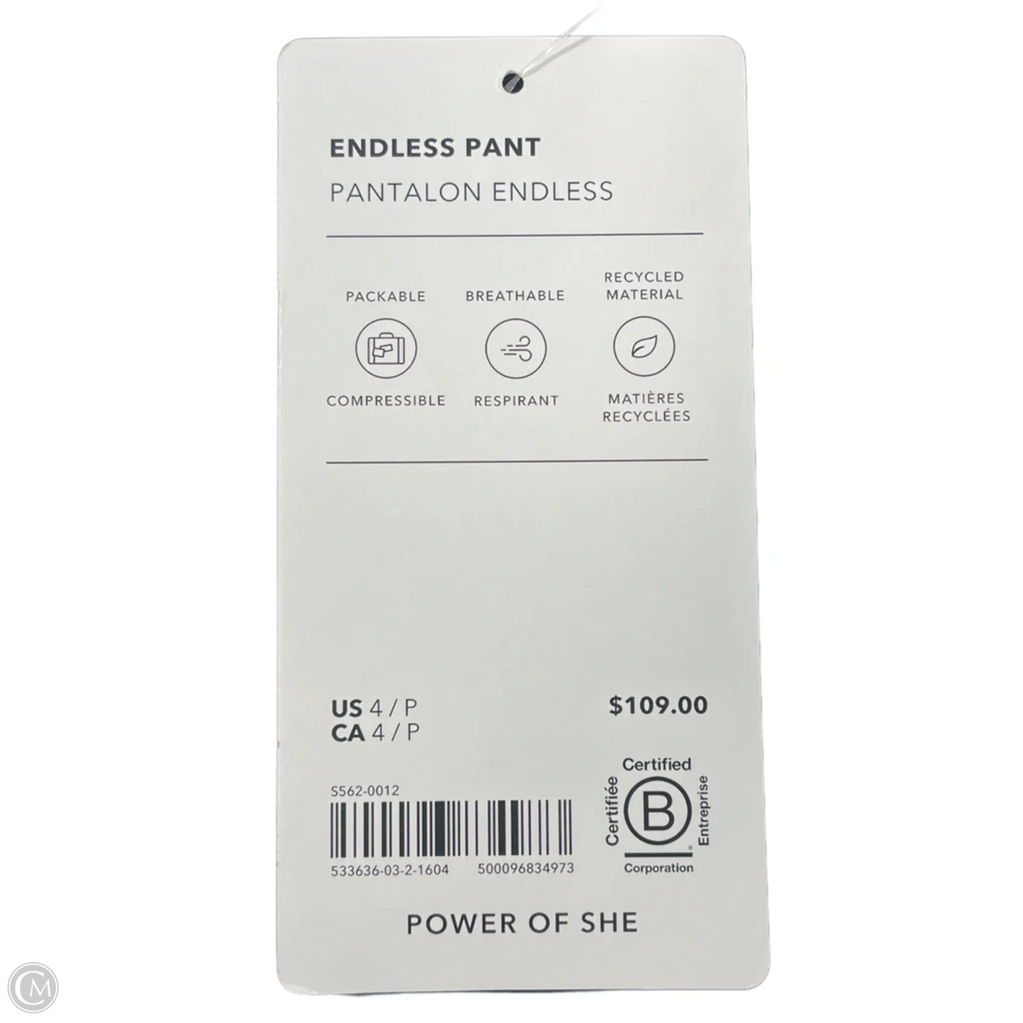 Athletic Pants By Athleta In Black, Size: 4