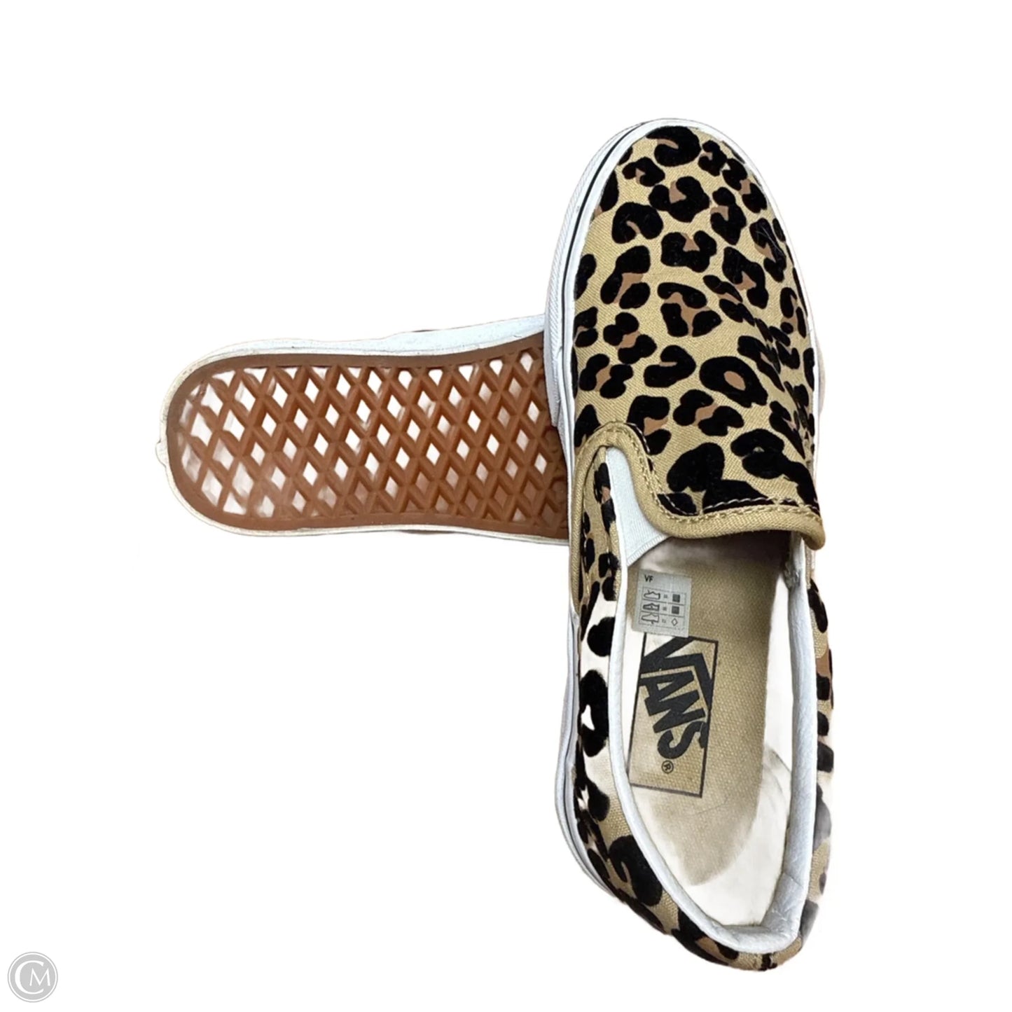 Shoes Sneakers By Vans In Animal Print, Size: 6