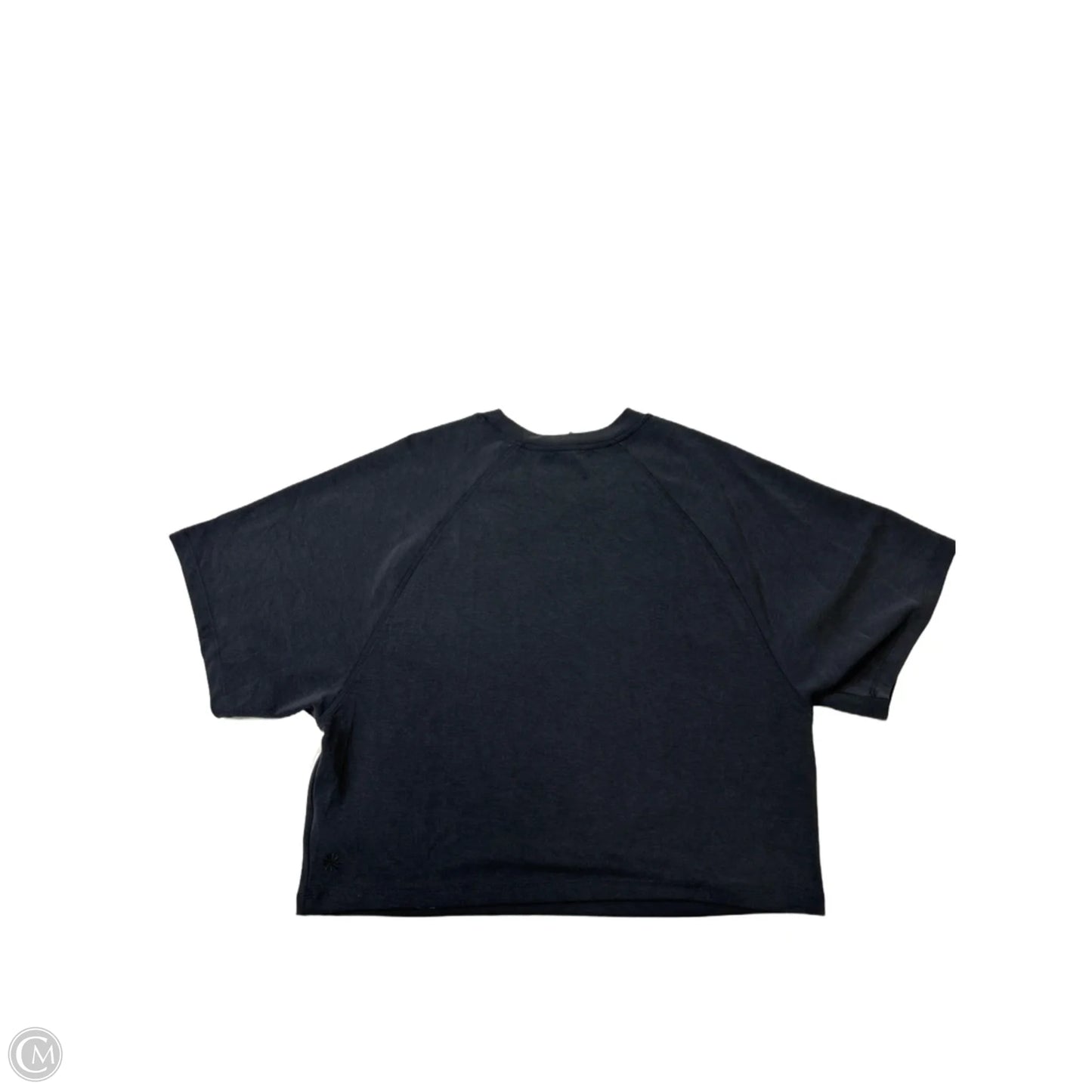 Athletic Top Short Sleeve By Athleta In Black