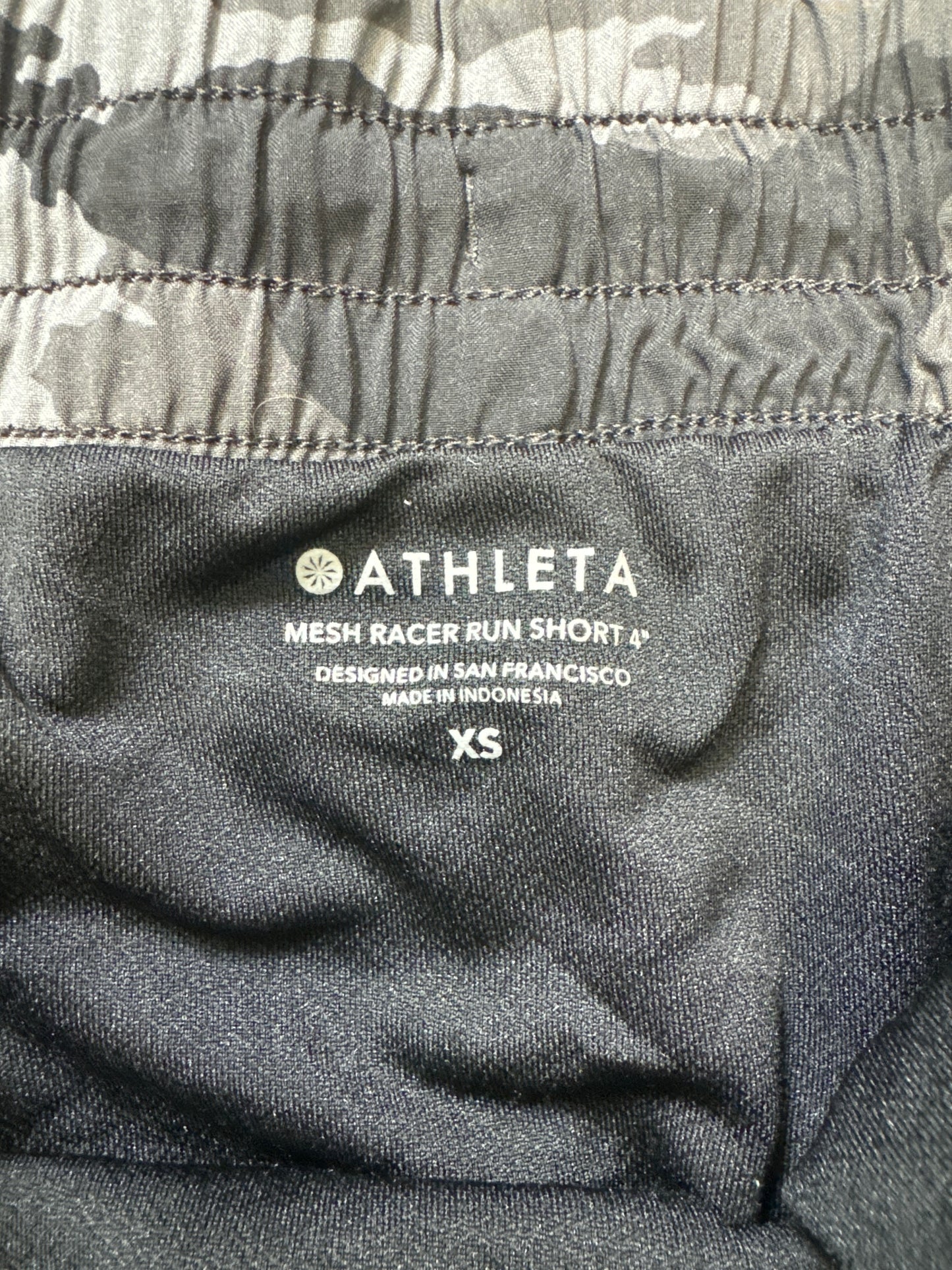 Athletic Shorts By Athleta In Camouflage Print, Size: Xs