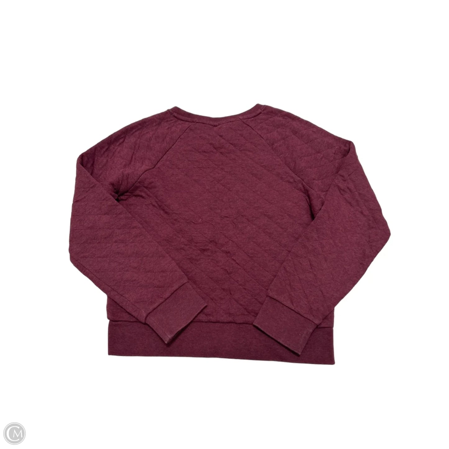 Sweatshirt Crewneck By Patagonia In Maroon, Size: S