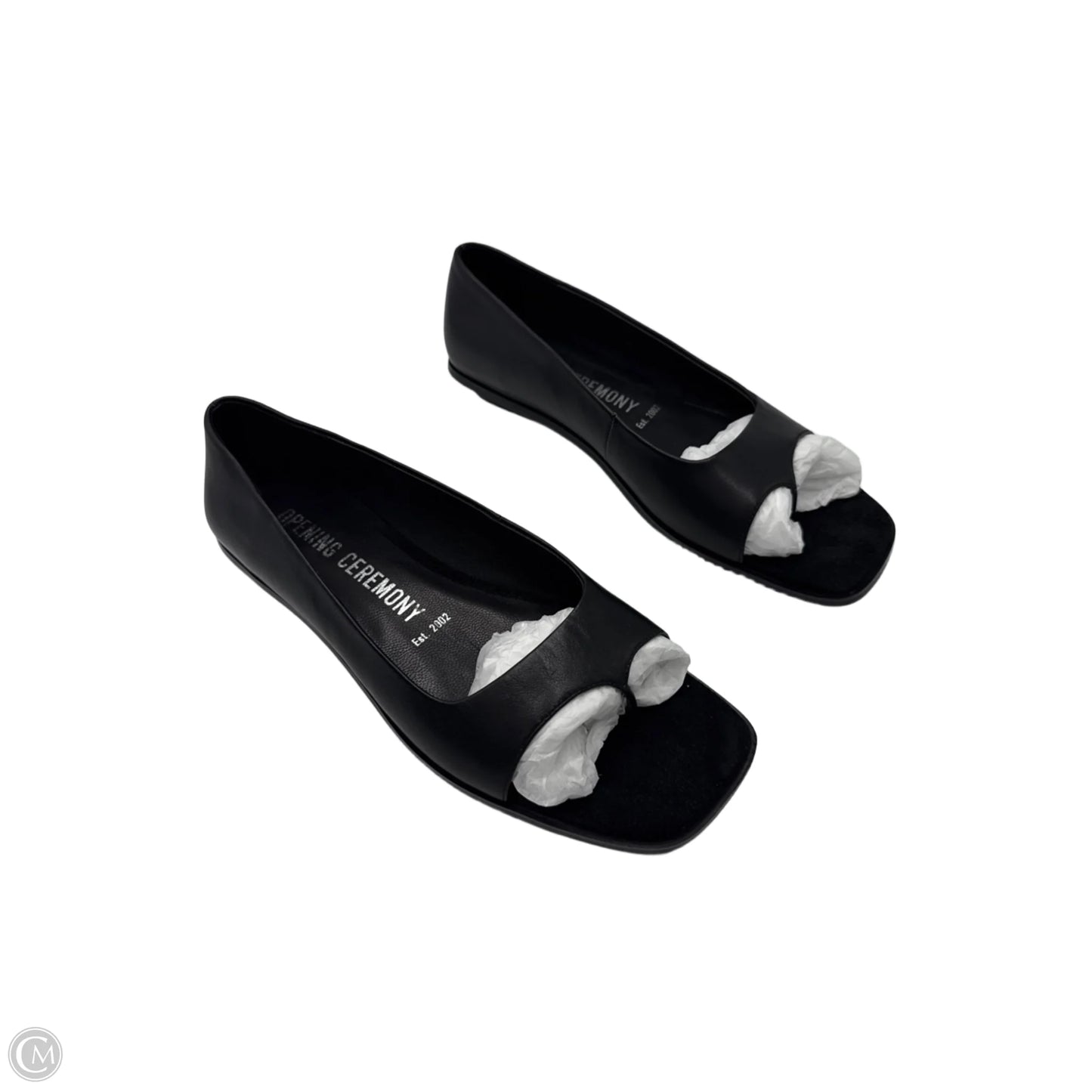 New! Sandals Flats By Opening Ceremony In Black, Size: 7.5