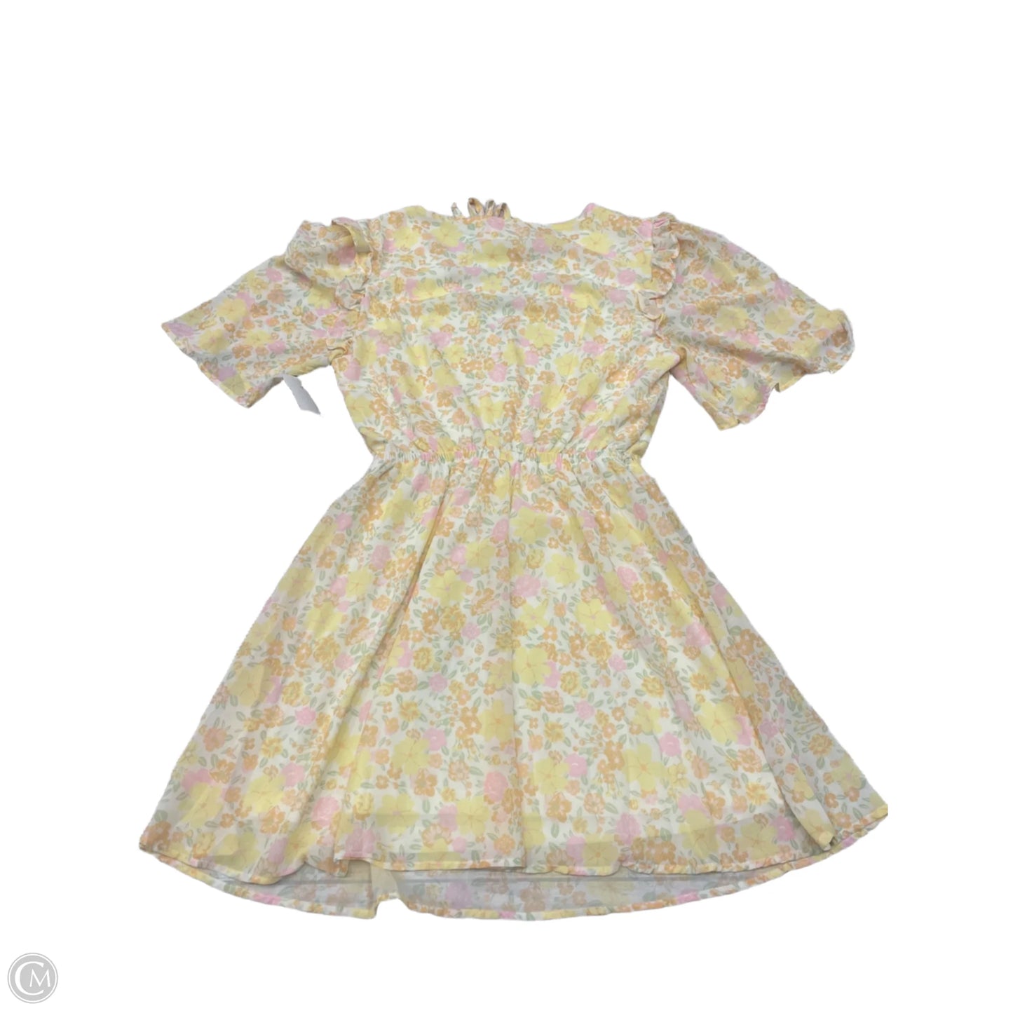 Dress Casual Short By Pink Lily In Multi-colored, Size: S