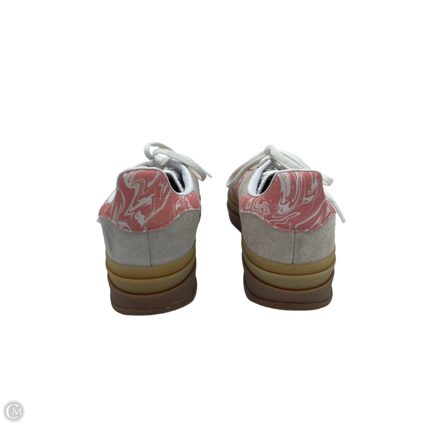 Shoes Athletic By Adidas In Grey, Size: 8
