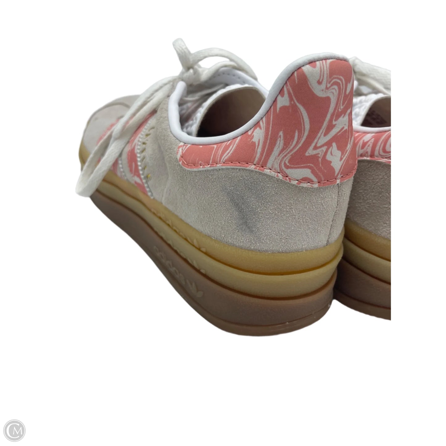 Shoes Athletic By Adidas In Grey, Size: 8