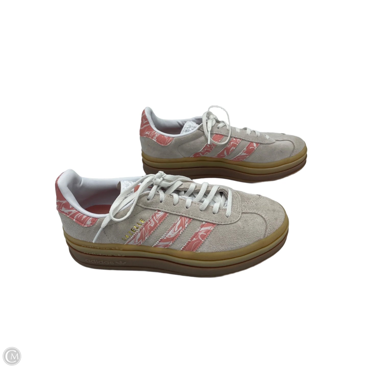 Shoes Athletic By Adidas In Grey, Size: 8