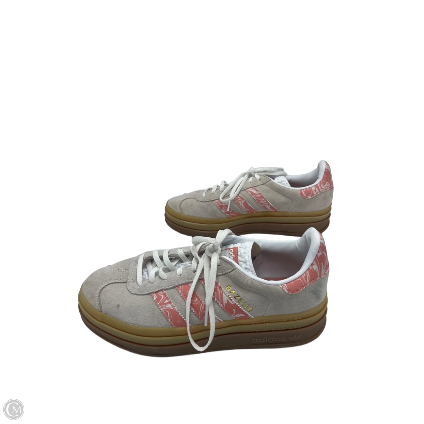 Shoes Athletic By Adidas In Grey, Size: 8